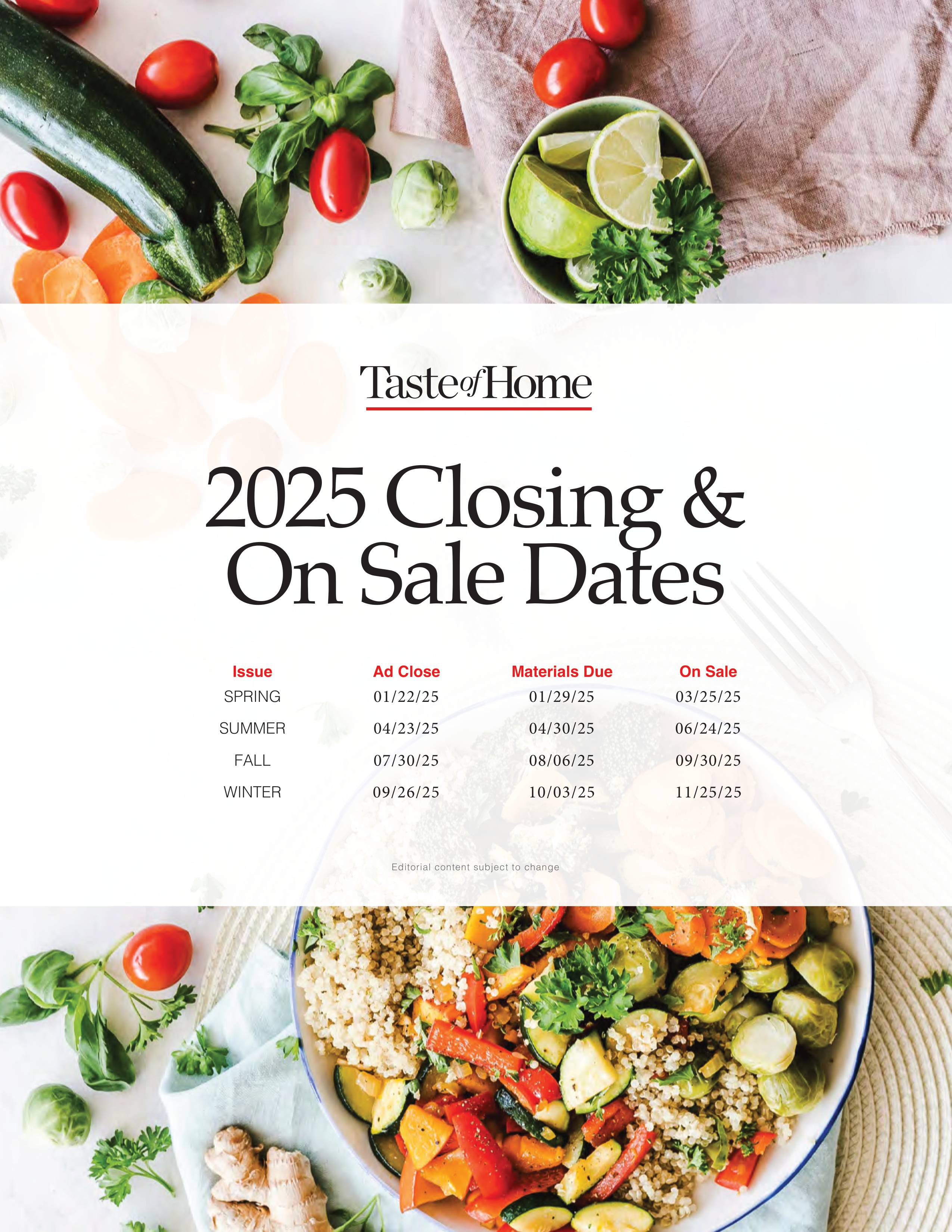 Taste of Home Media Kit — page 8