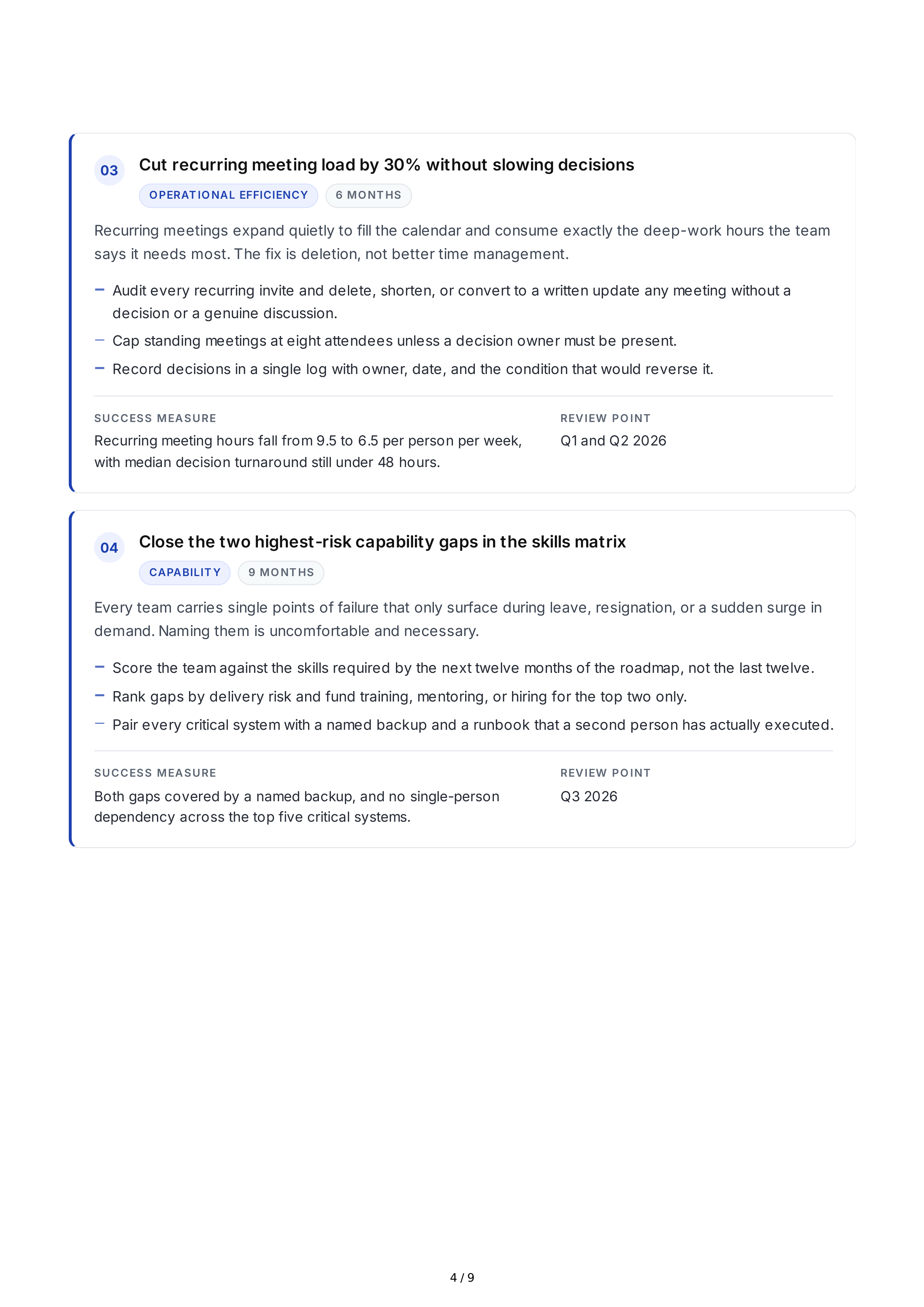 Team Management Professional Goals — page 4