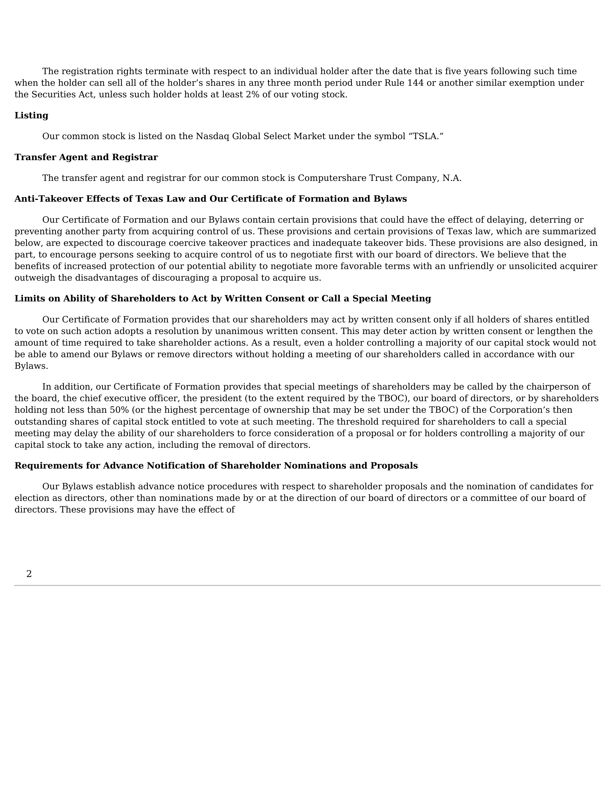 Tesla Annual Report — page 108