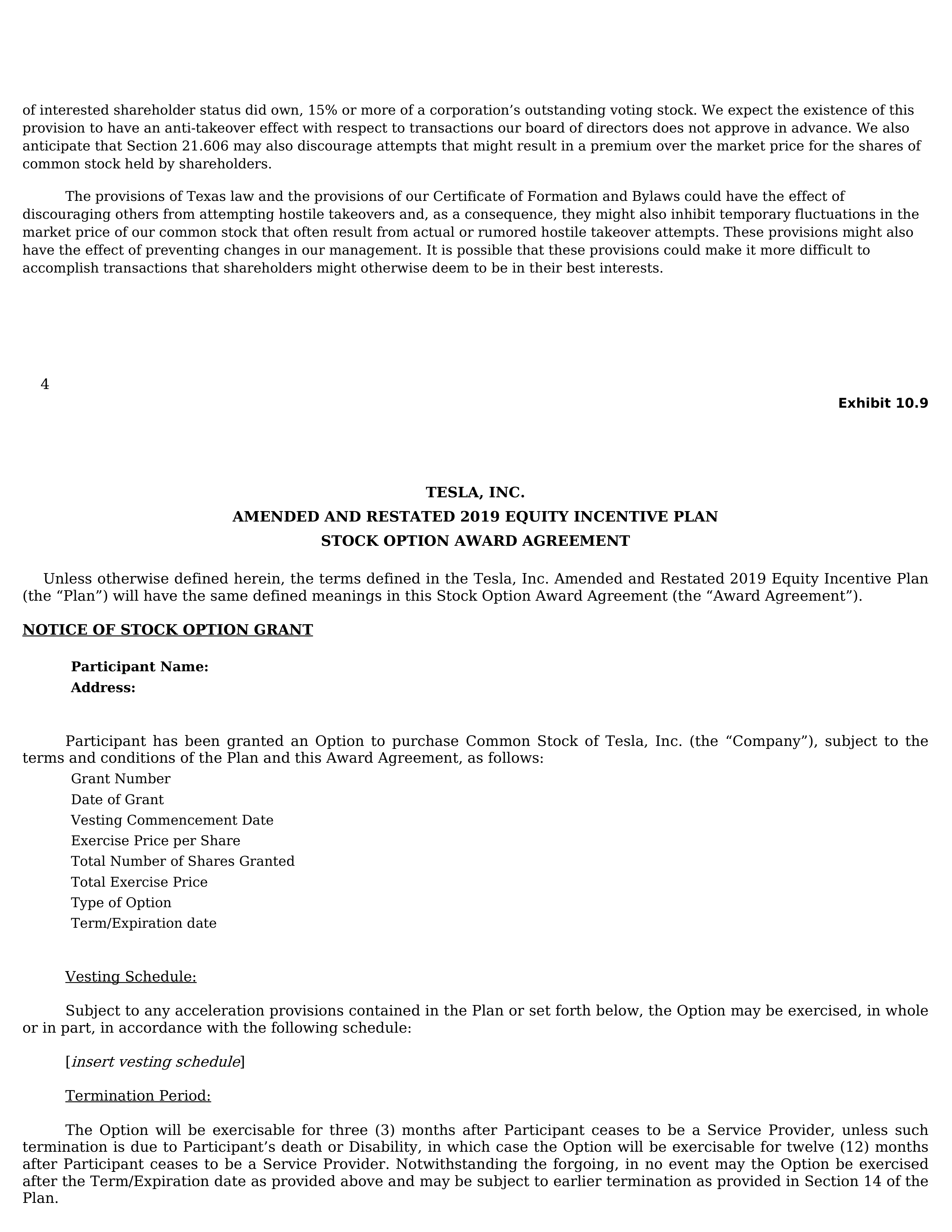 Tesla Annual Report — page 110