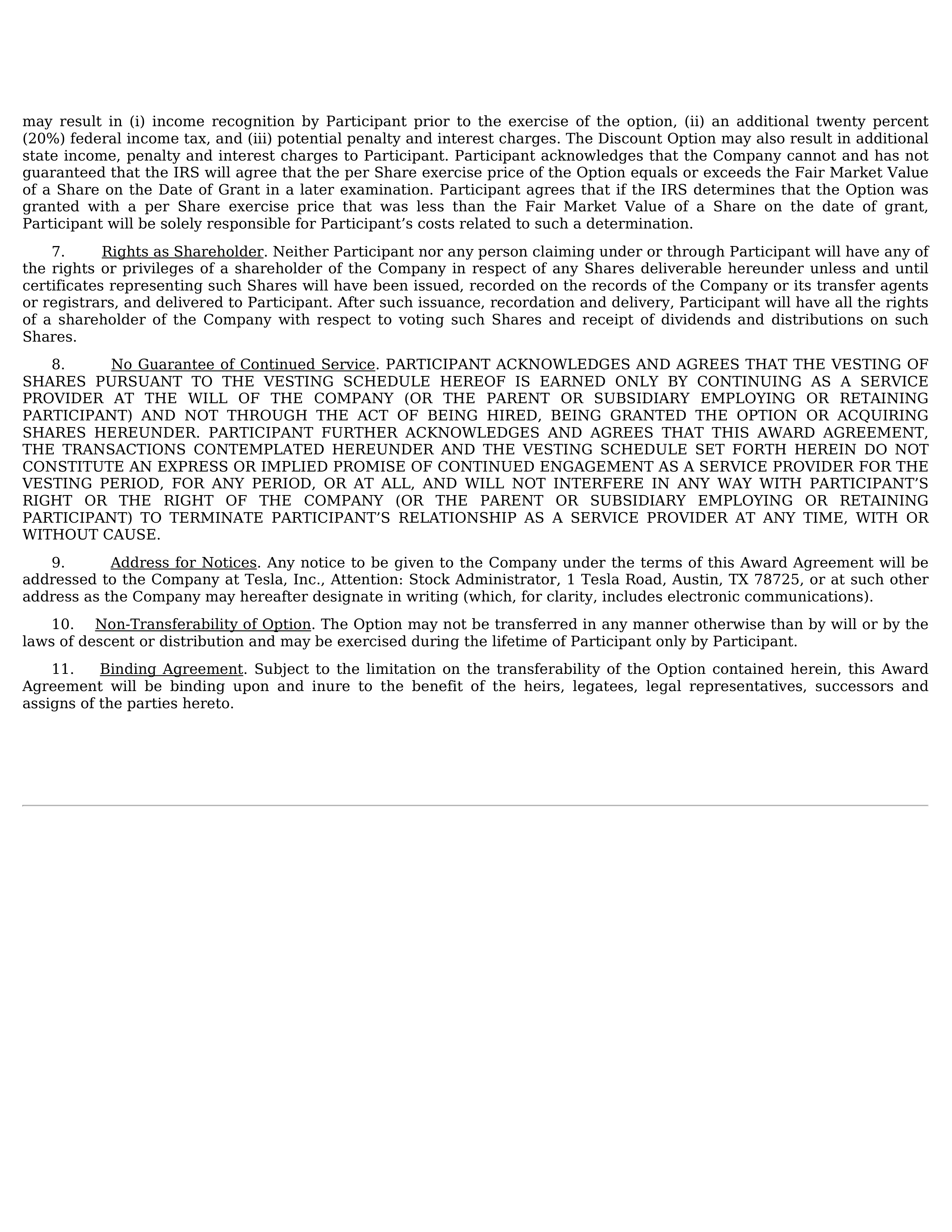 Tesla Annual Report — page 115