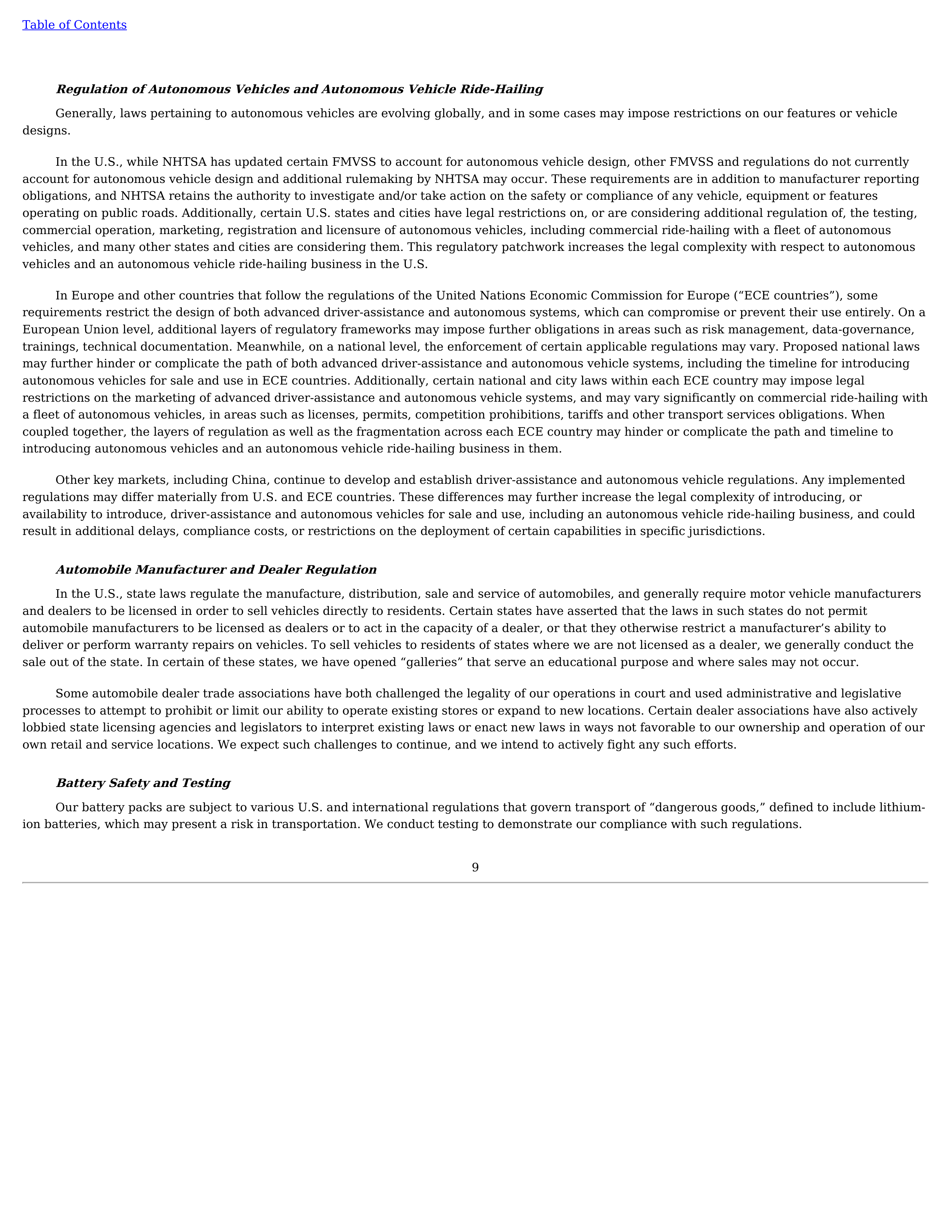 Tesla Annual Report — page 12
