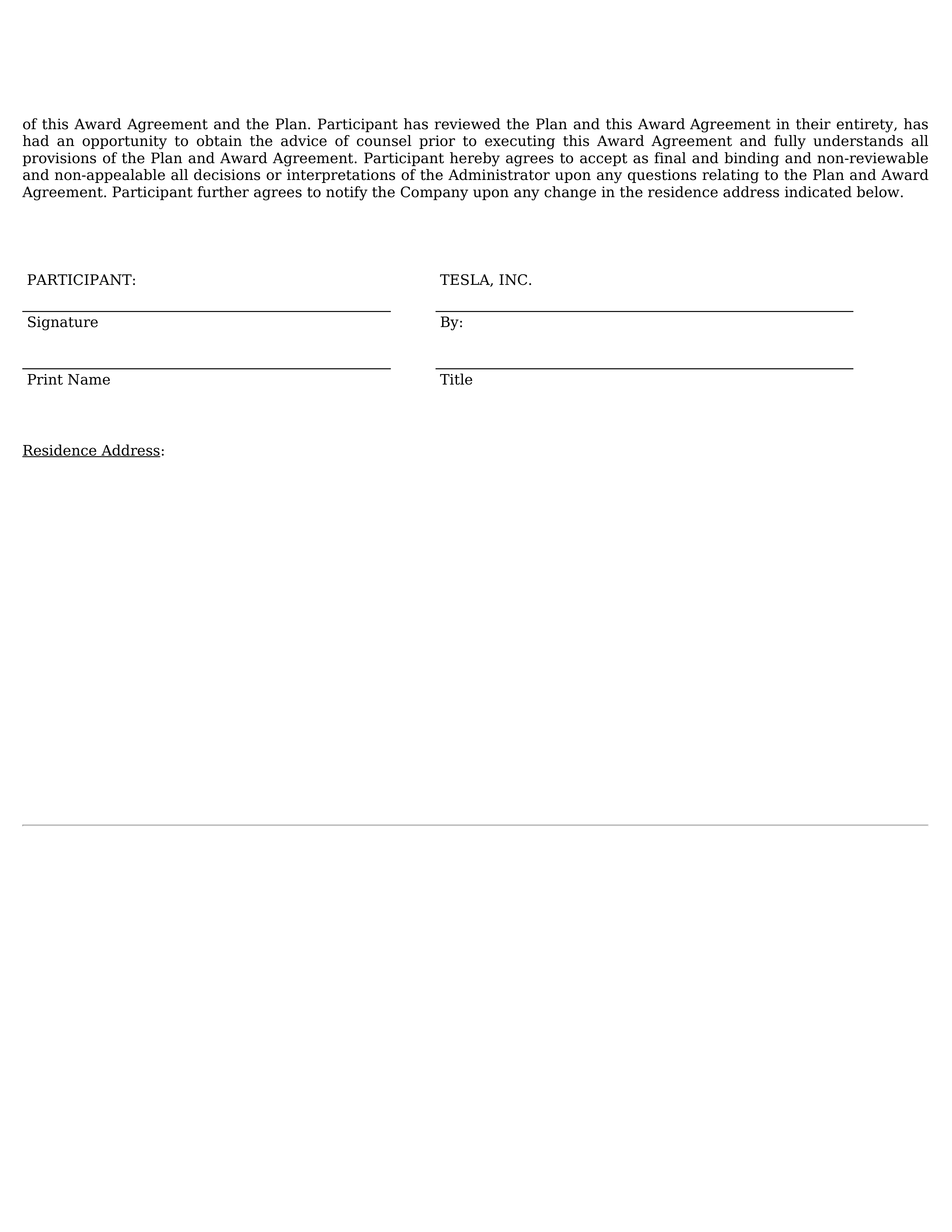Tesla Annual Report — page 122