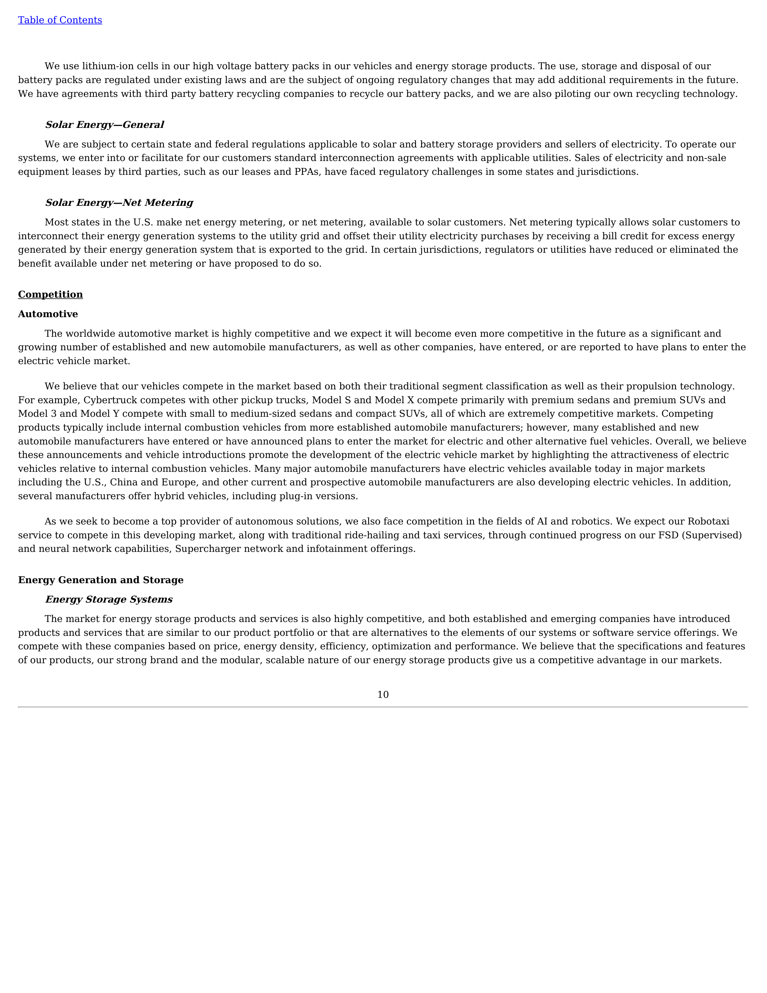 Tesla Annual Report — page 13