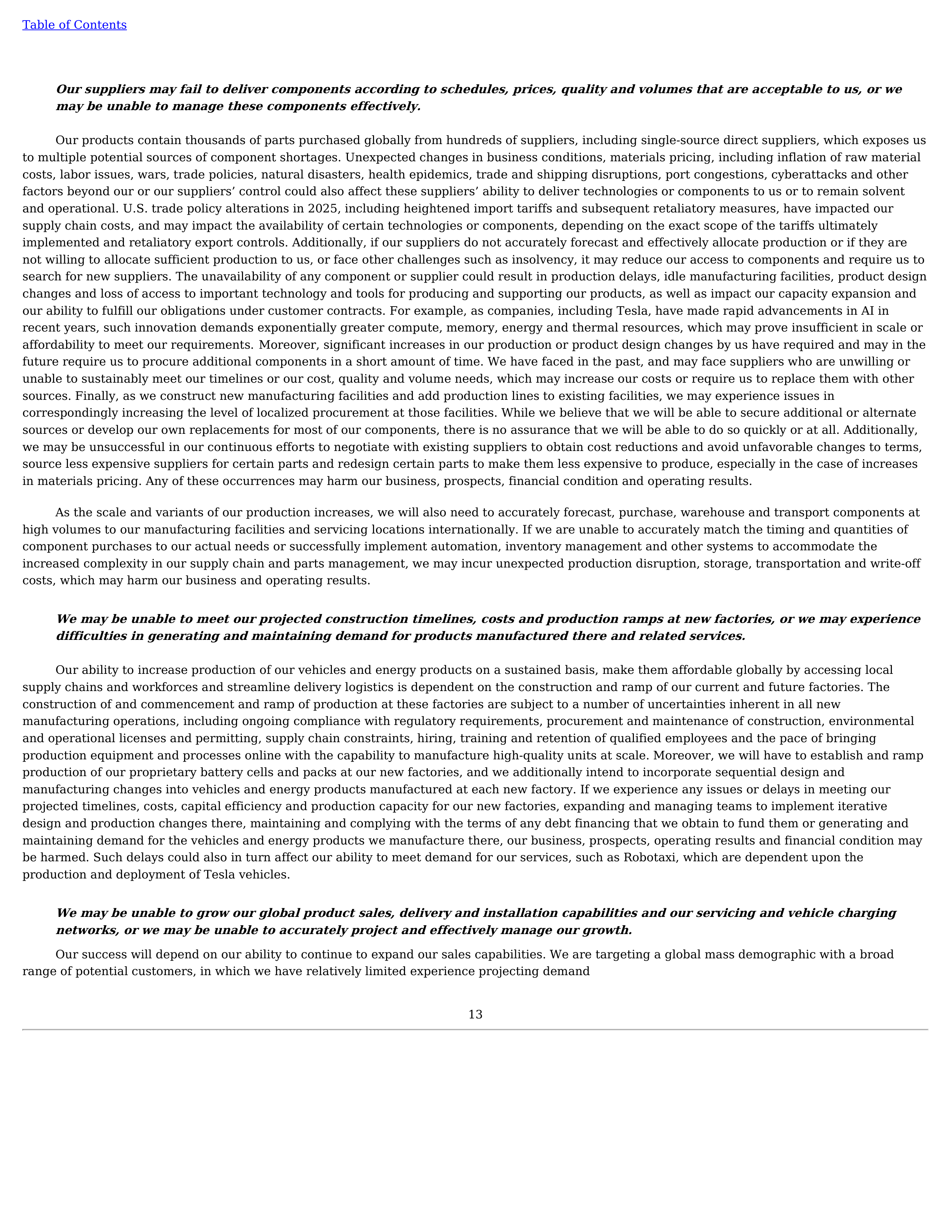 Tesla Annual Report — page 16