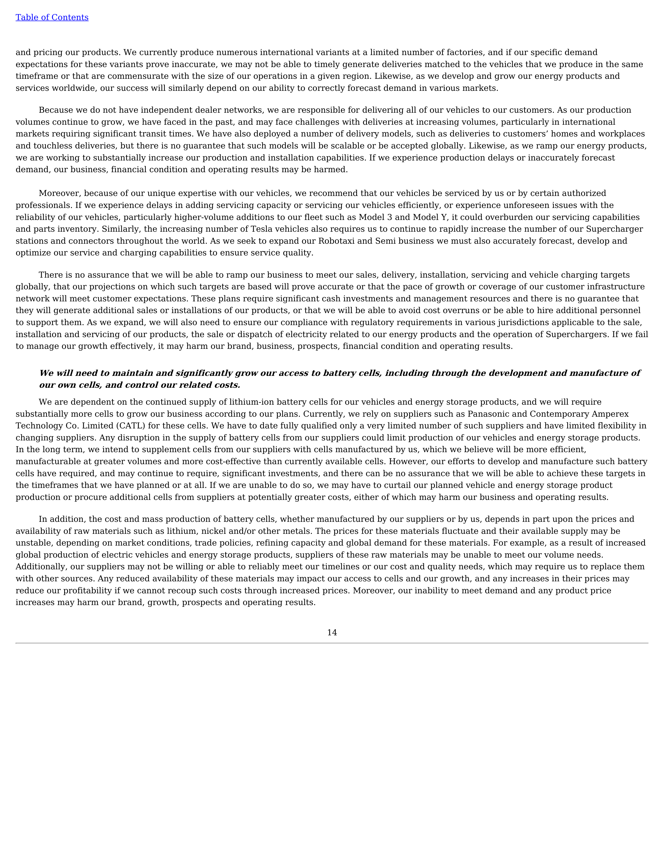 Tesla Annual Report — page 17