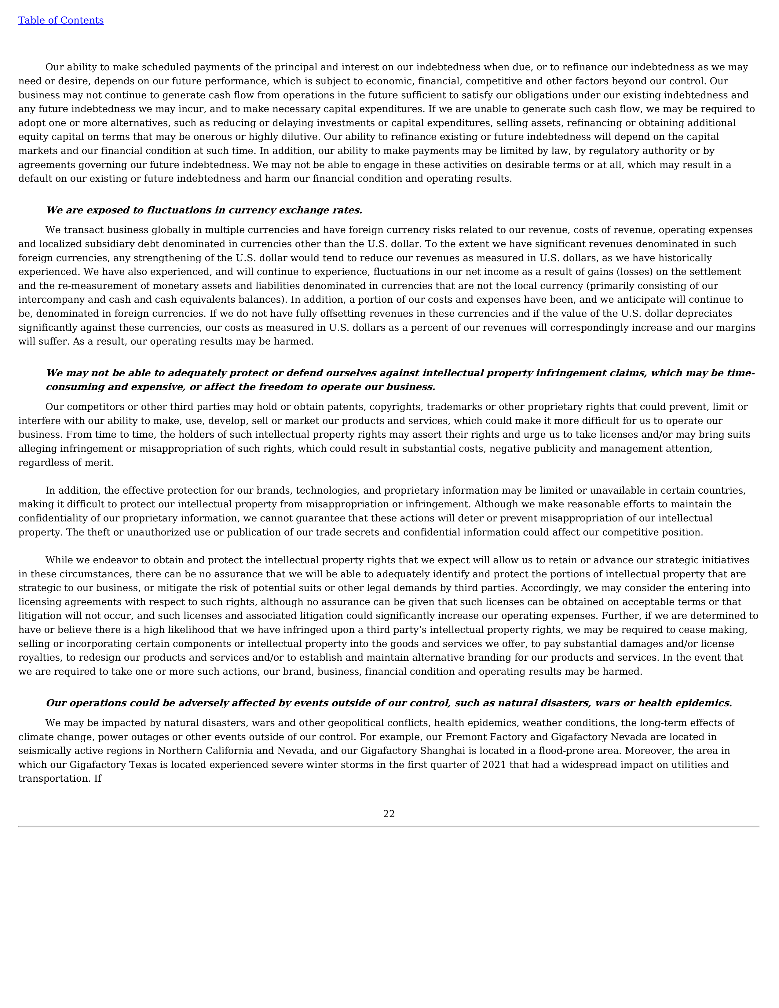 Tesla Annual Report — page 25