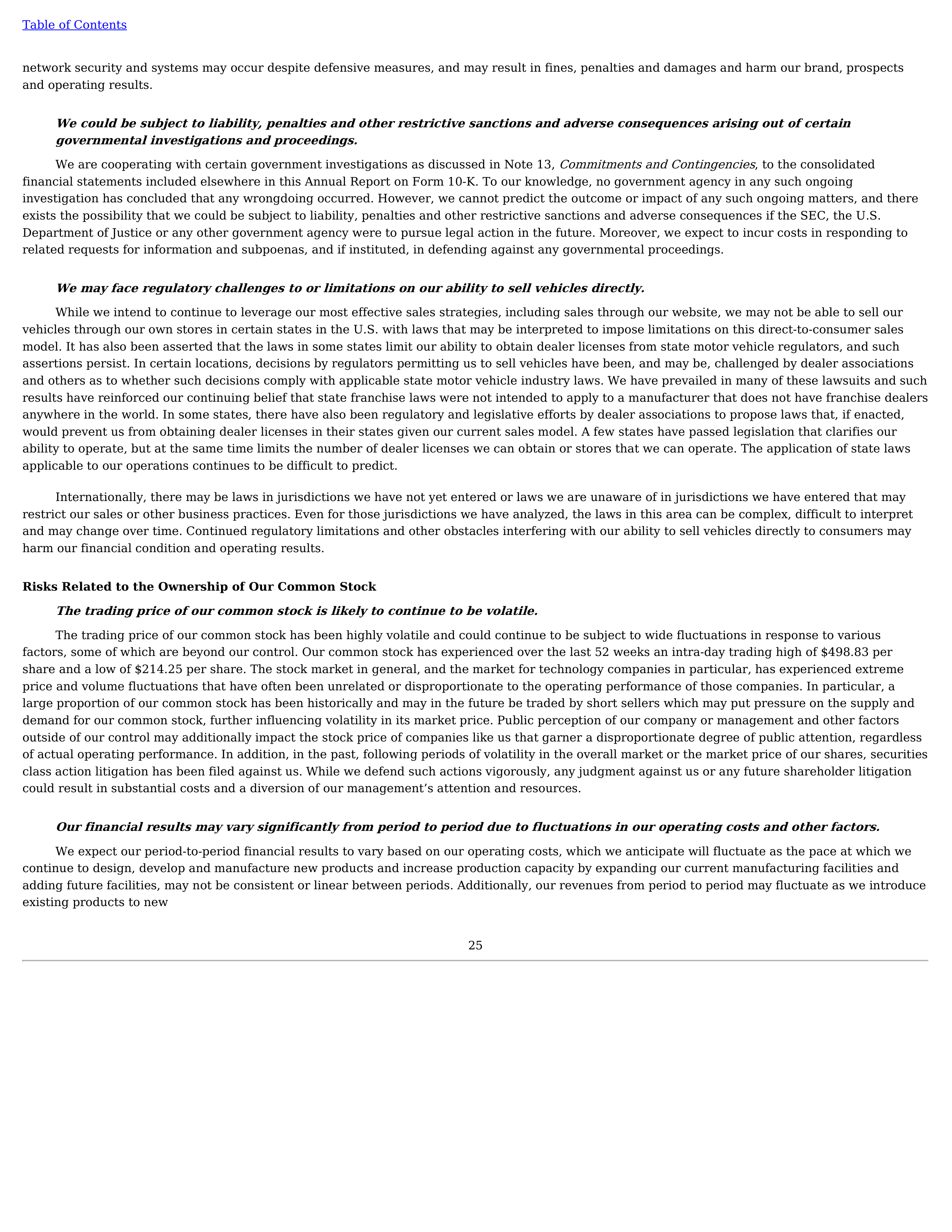 Tesla Annual Report — page 28