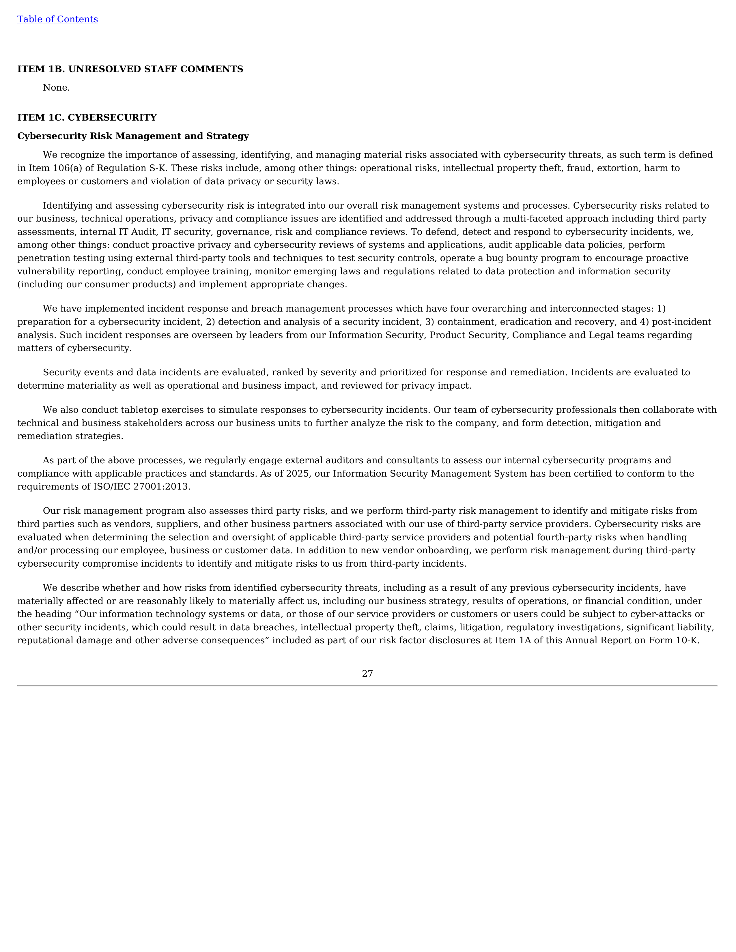 Tesla Annual Report — page 30