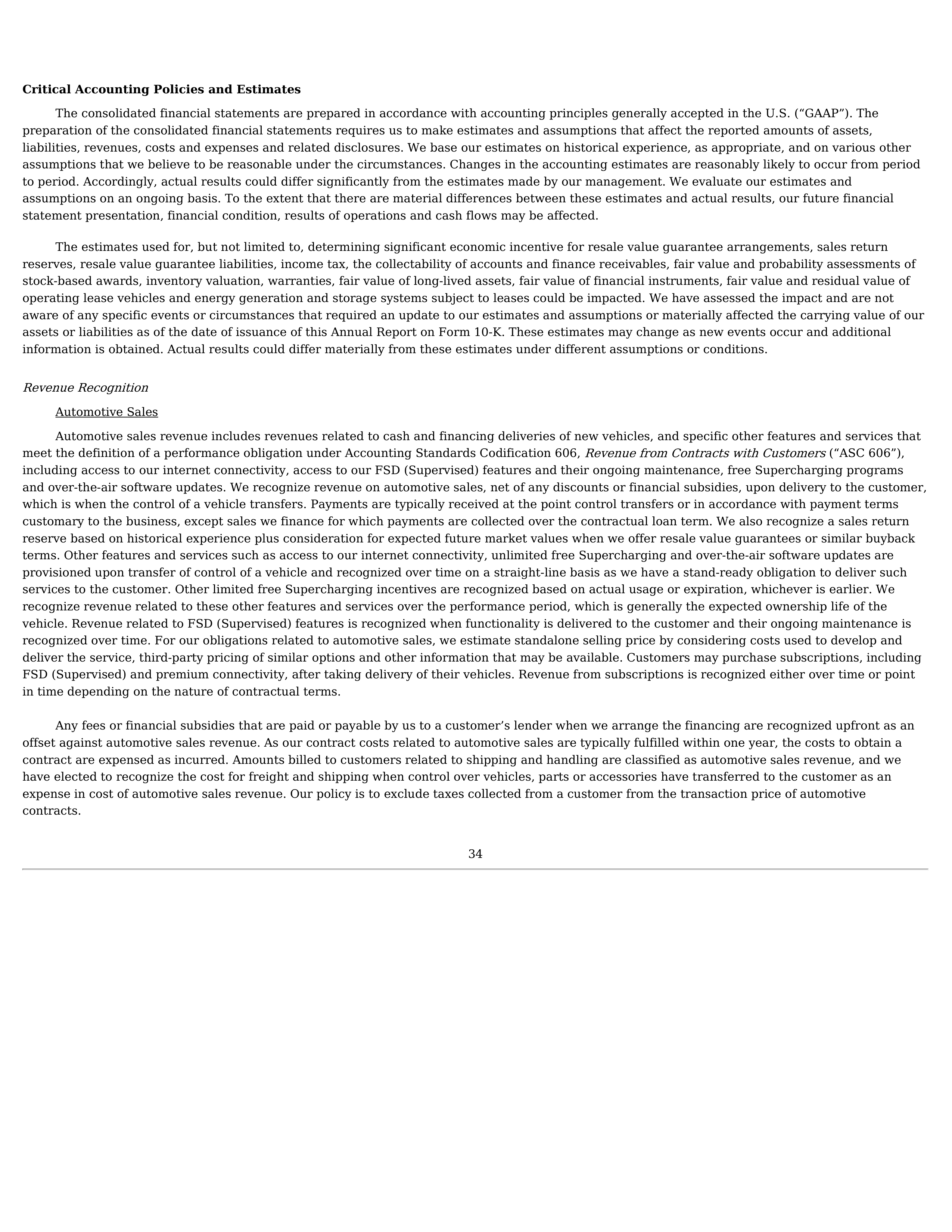 Tesla Annual Report — page 37