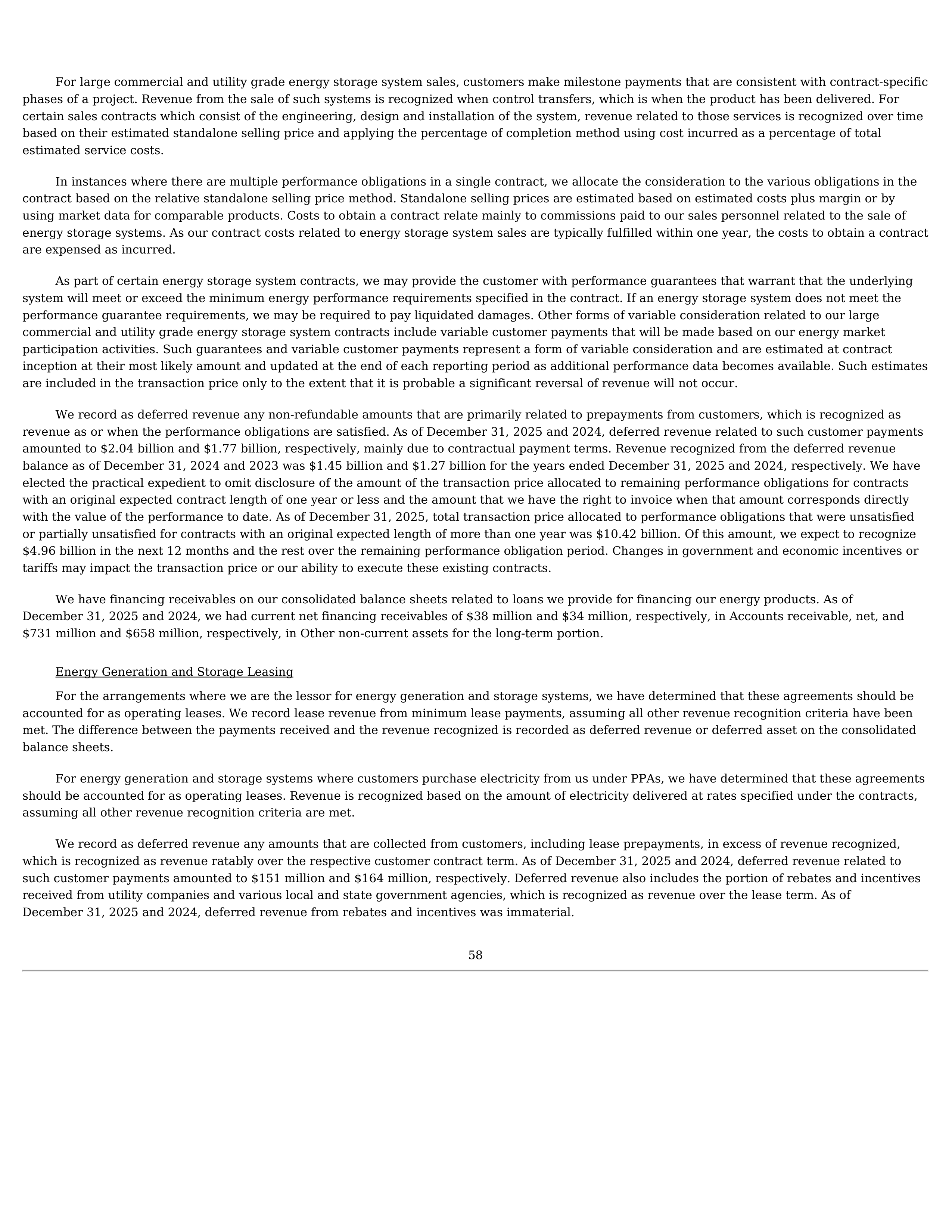 Tesla Annual Report — page 61