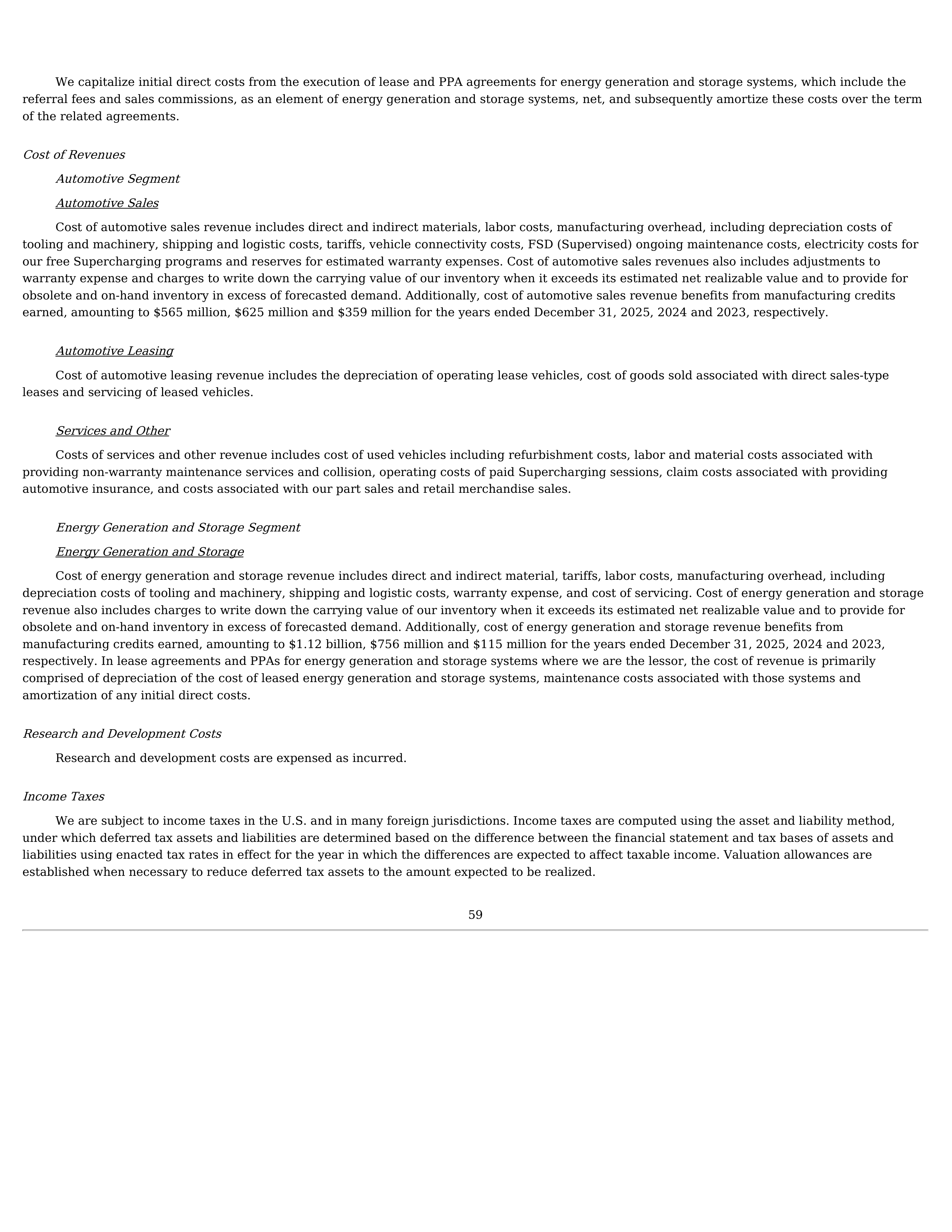 Tesla Annual Report — page 62