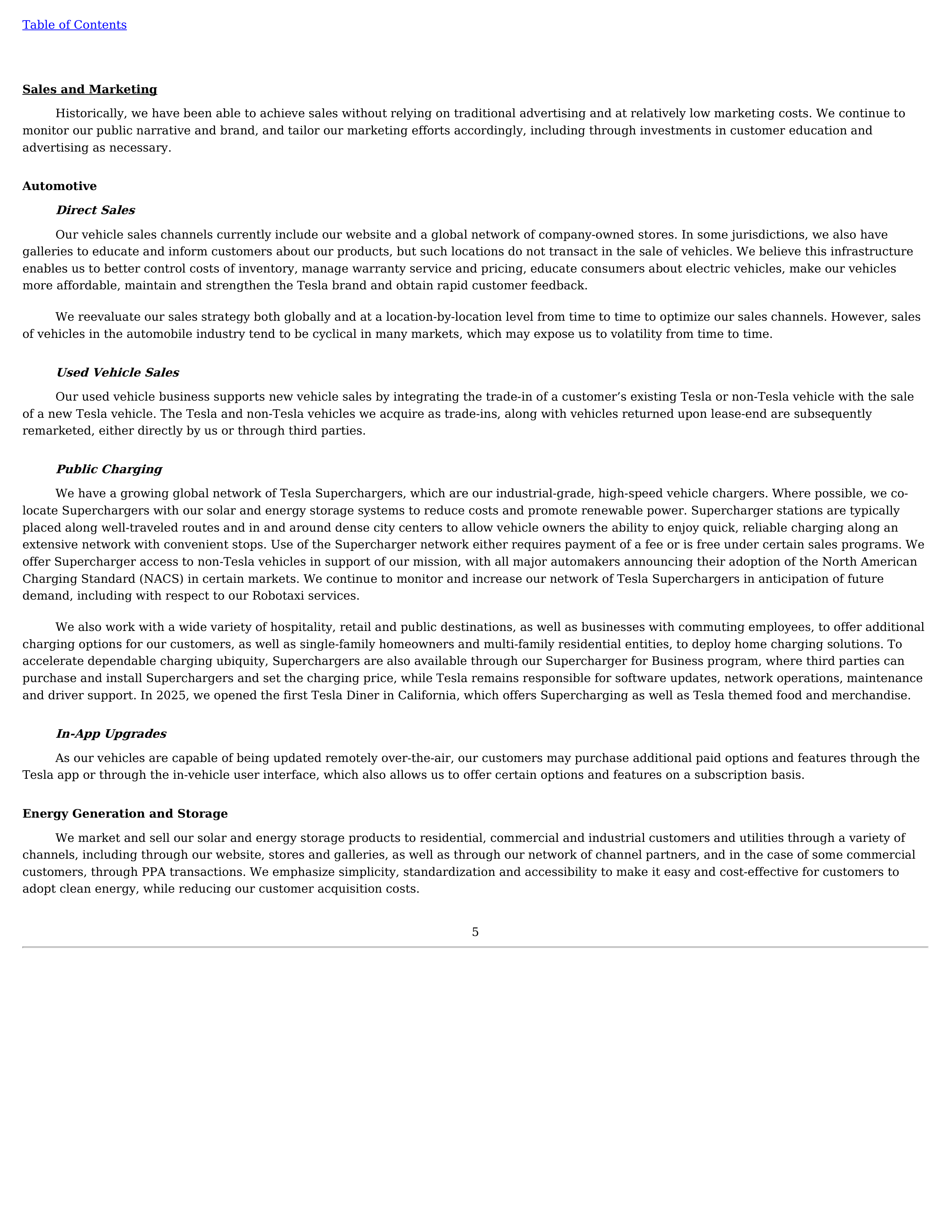 Tesla Annual Report — page 8