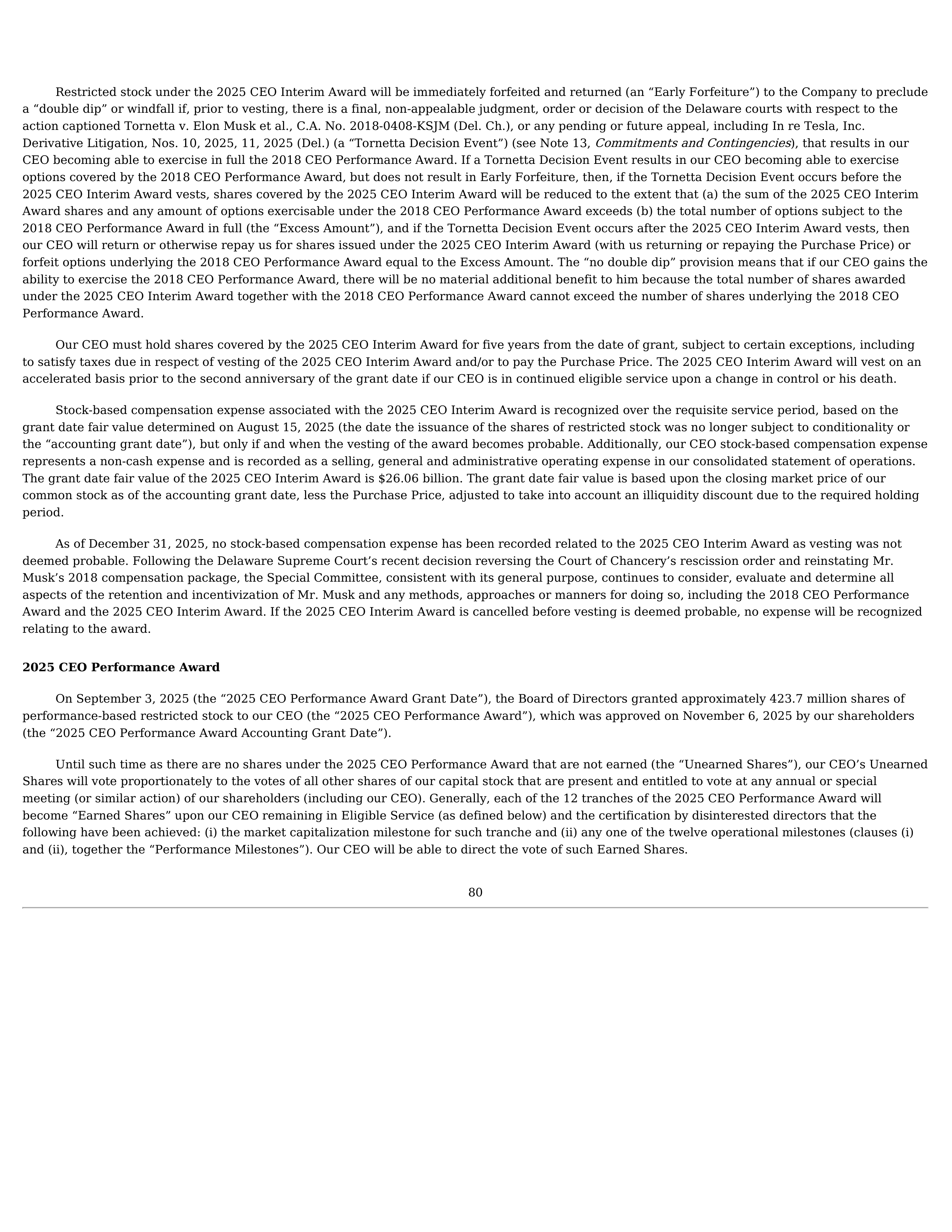 Tesla Annual Report — page 84