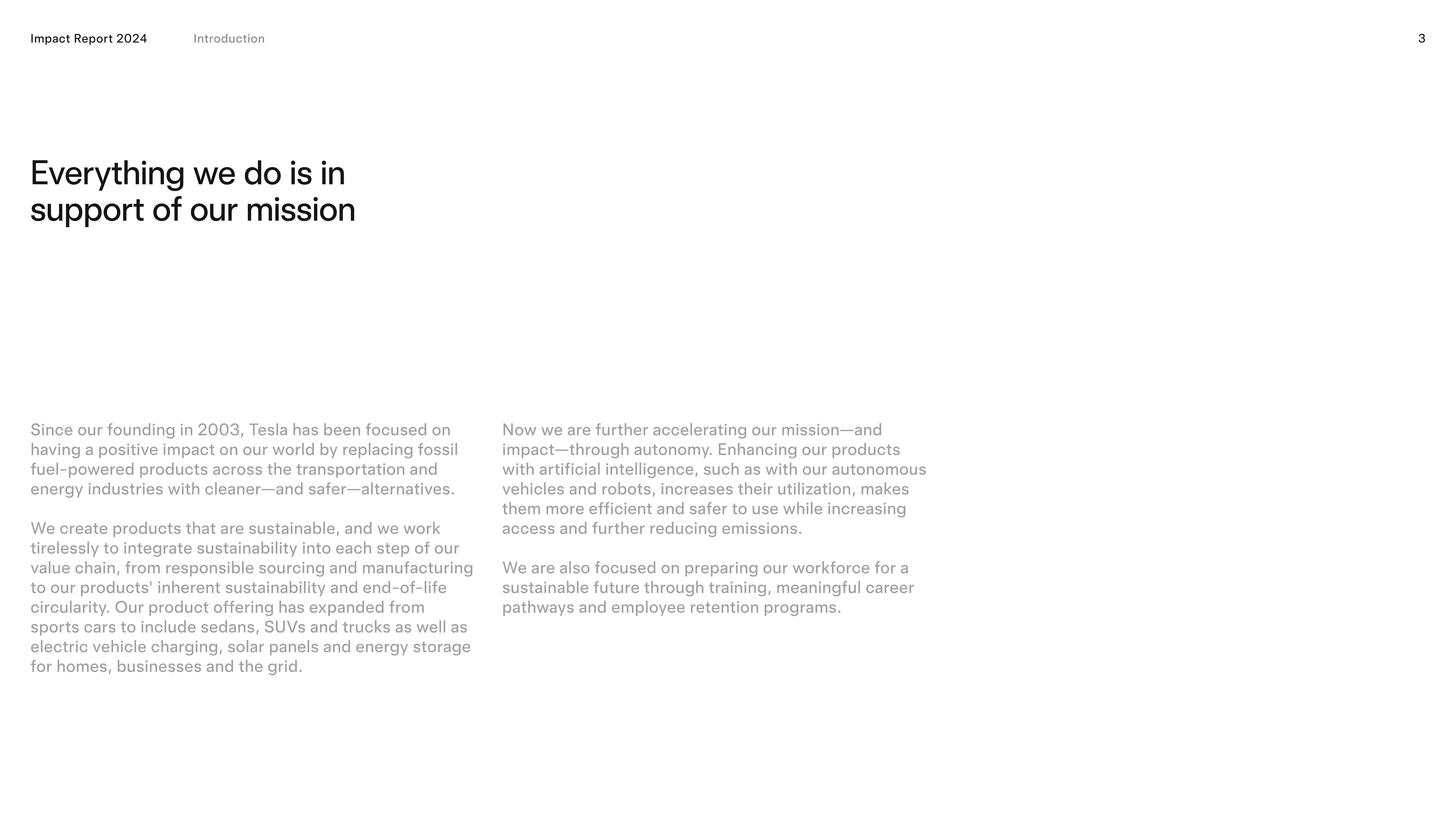 Tesla Impact Report — page 3