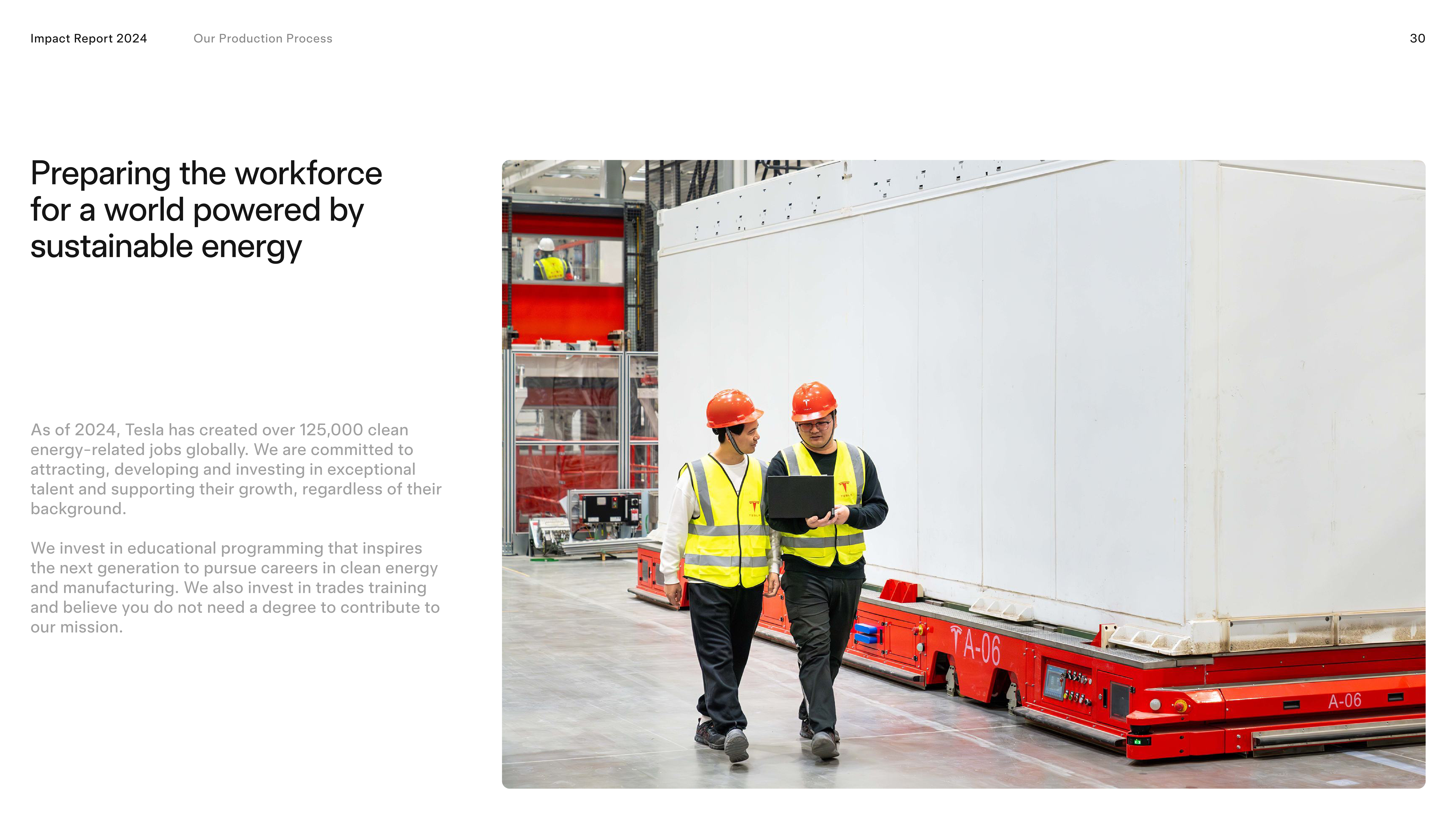 Tesla Impact Report — page 30