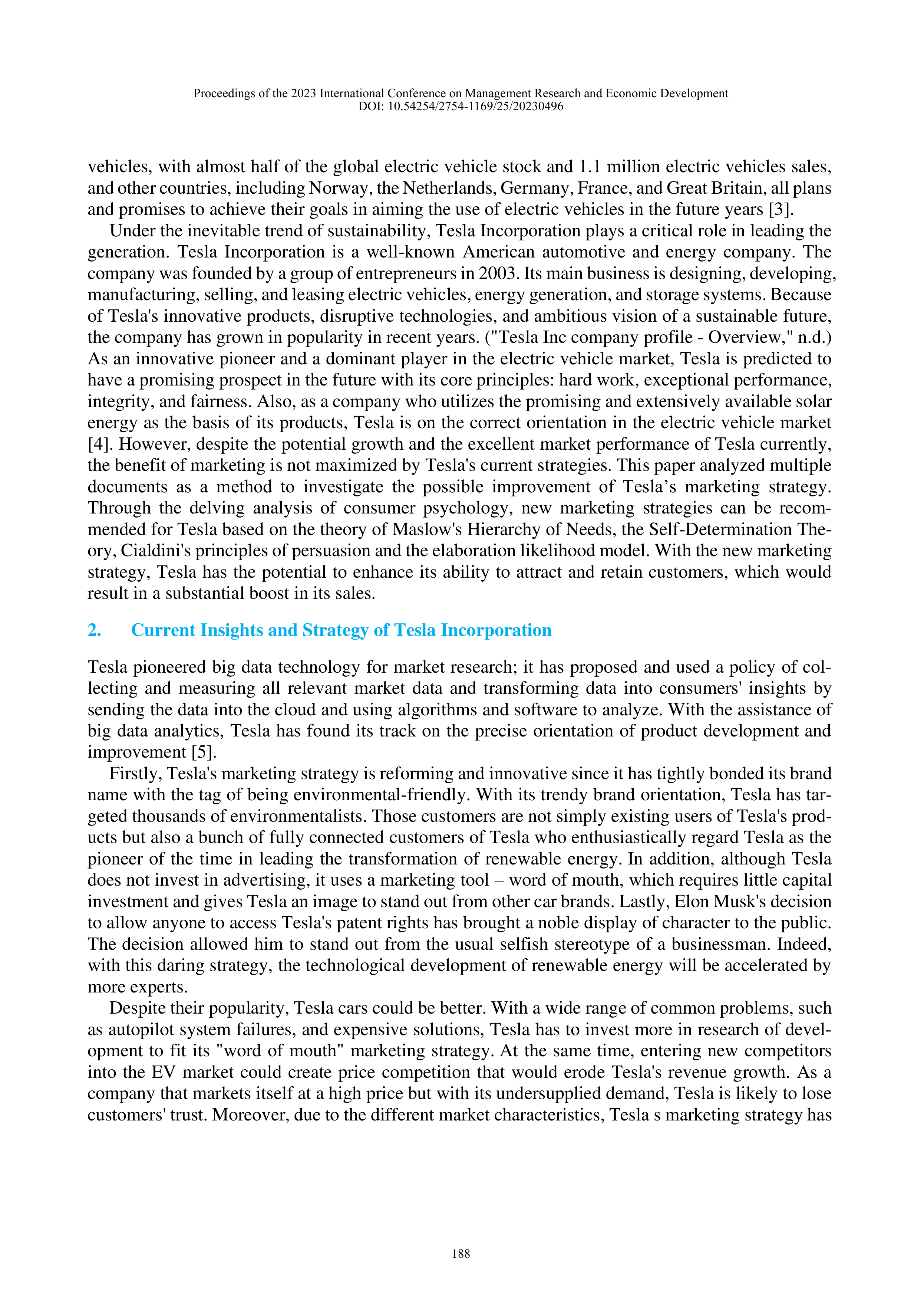 Tesla Marketing Strategy — page 2