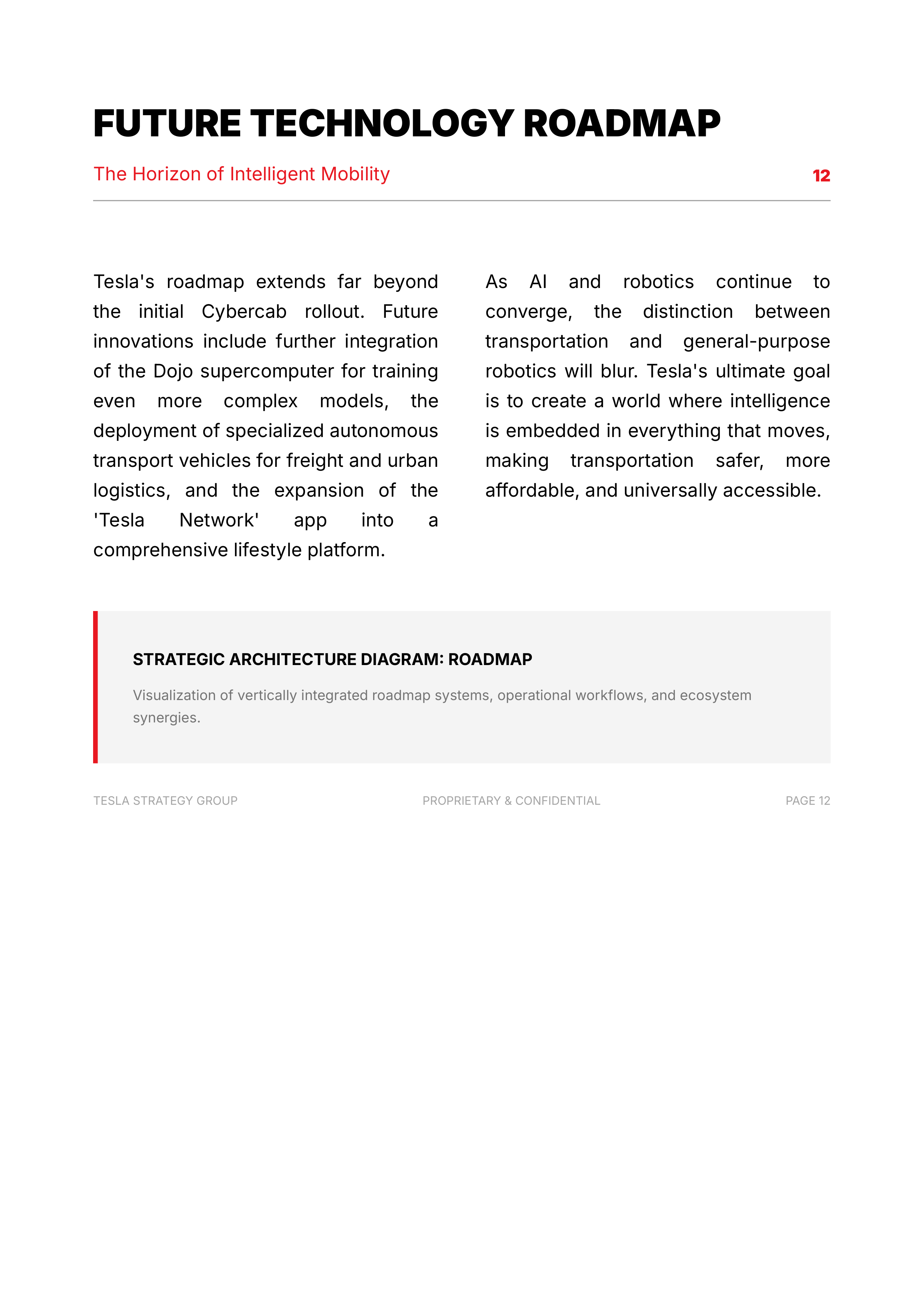 Tesla Robotaxi Mobility & Fleet Network Portfolio — page 13