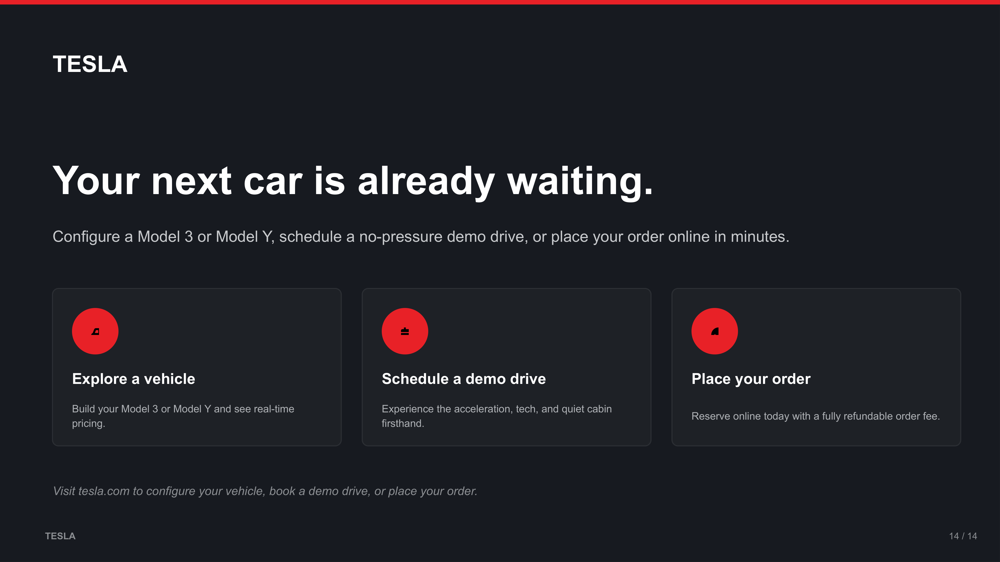 Tesla Sales Pitch Presentation — page 14