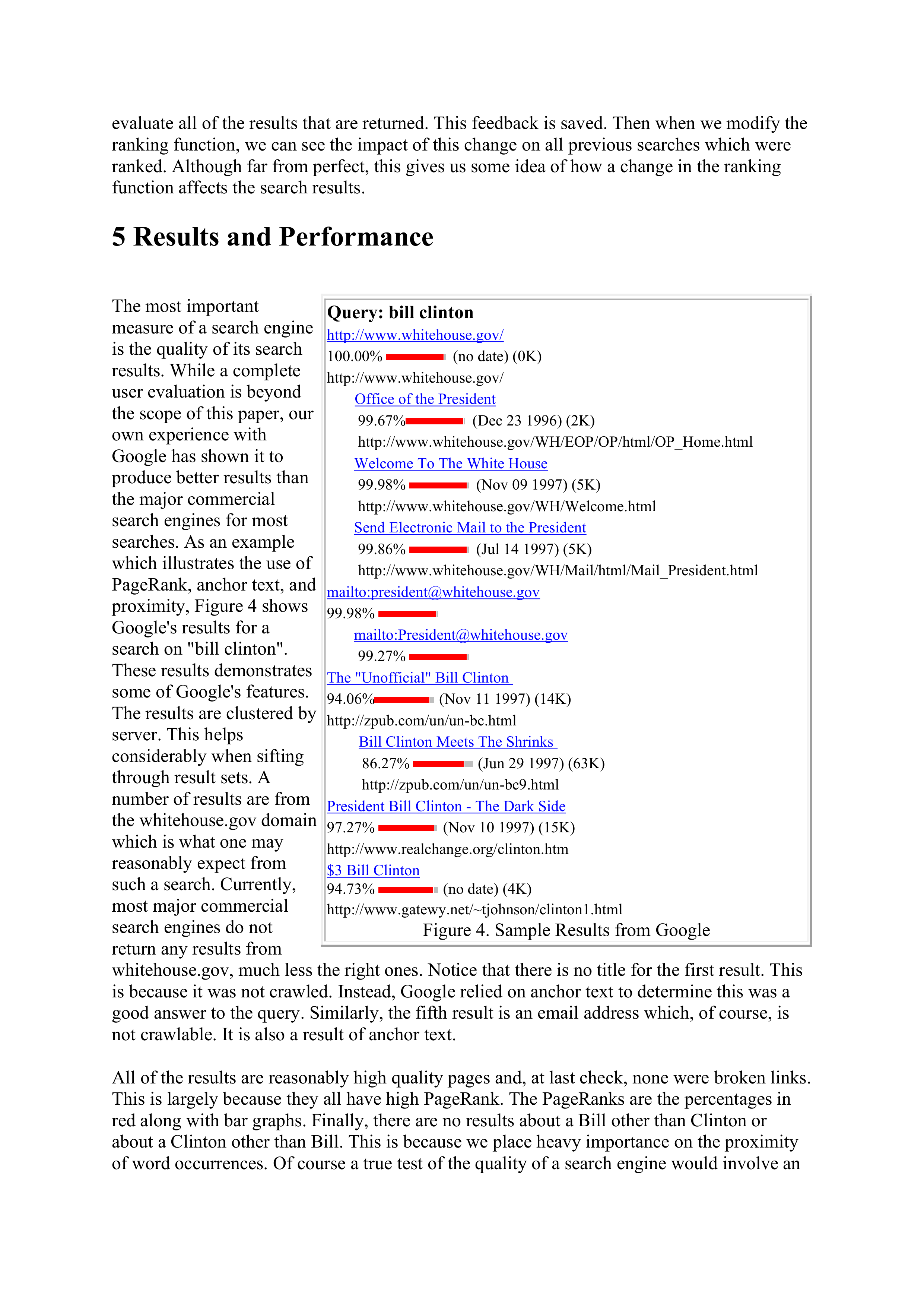 Large-Scale Hypertextual Web Search Engine Research Paper by Stanford University — page 14