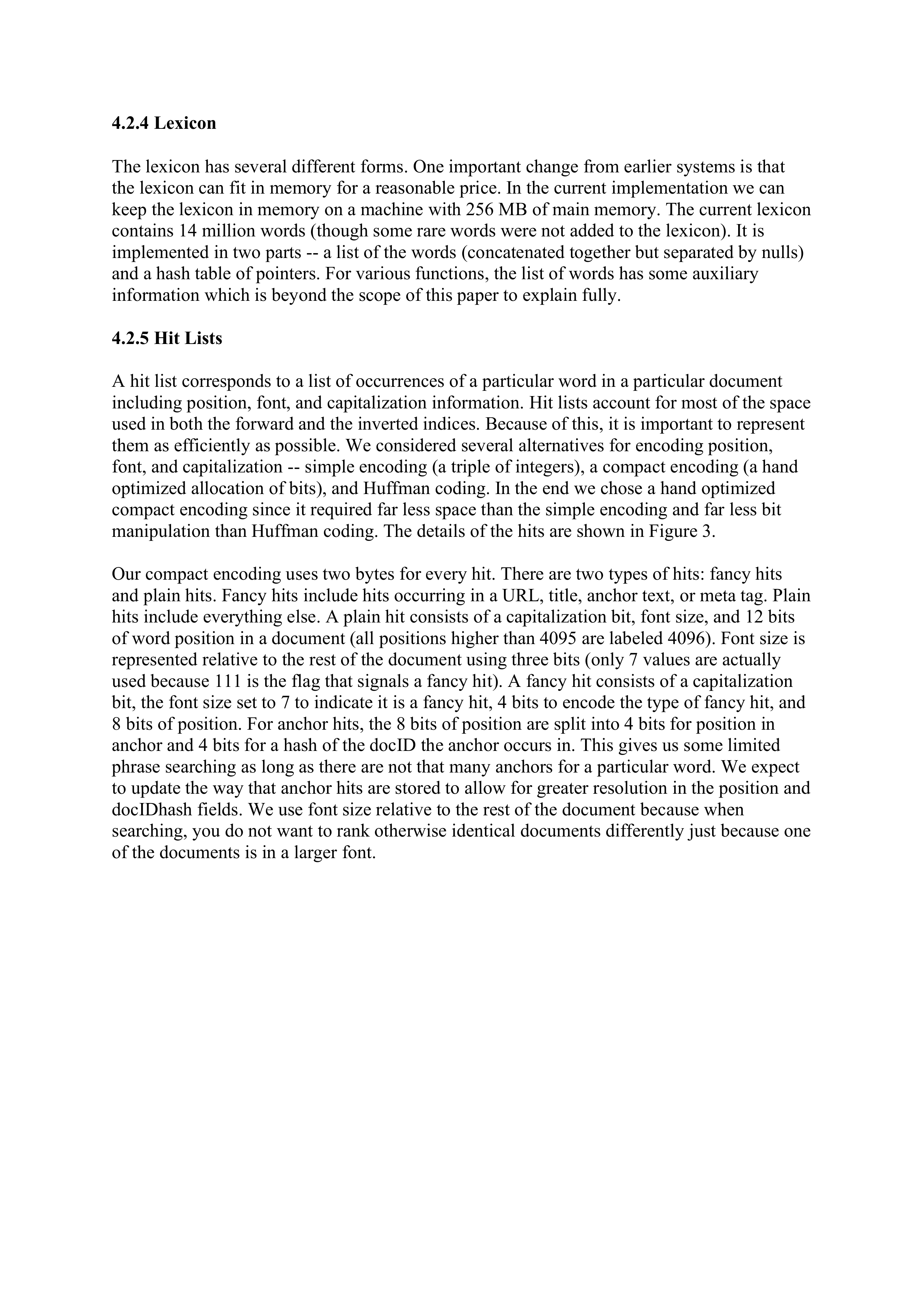 Large-Scale Hypertextual Web Search Engine Research Paper by Stanford University — page 9