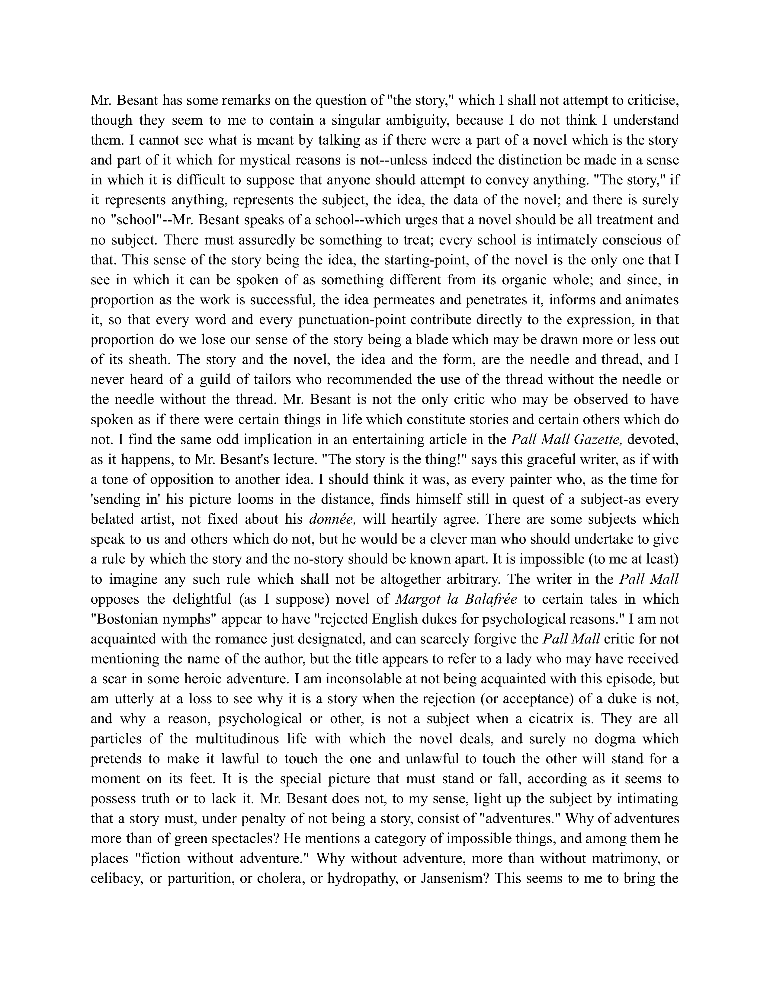 The Art of Fiction Essay — page 11