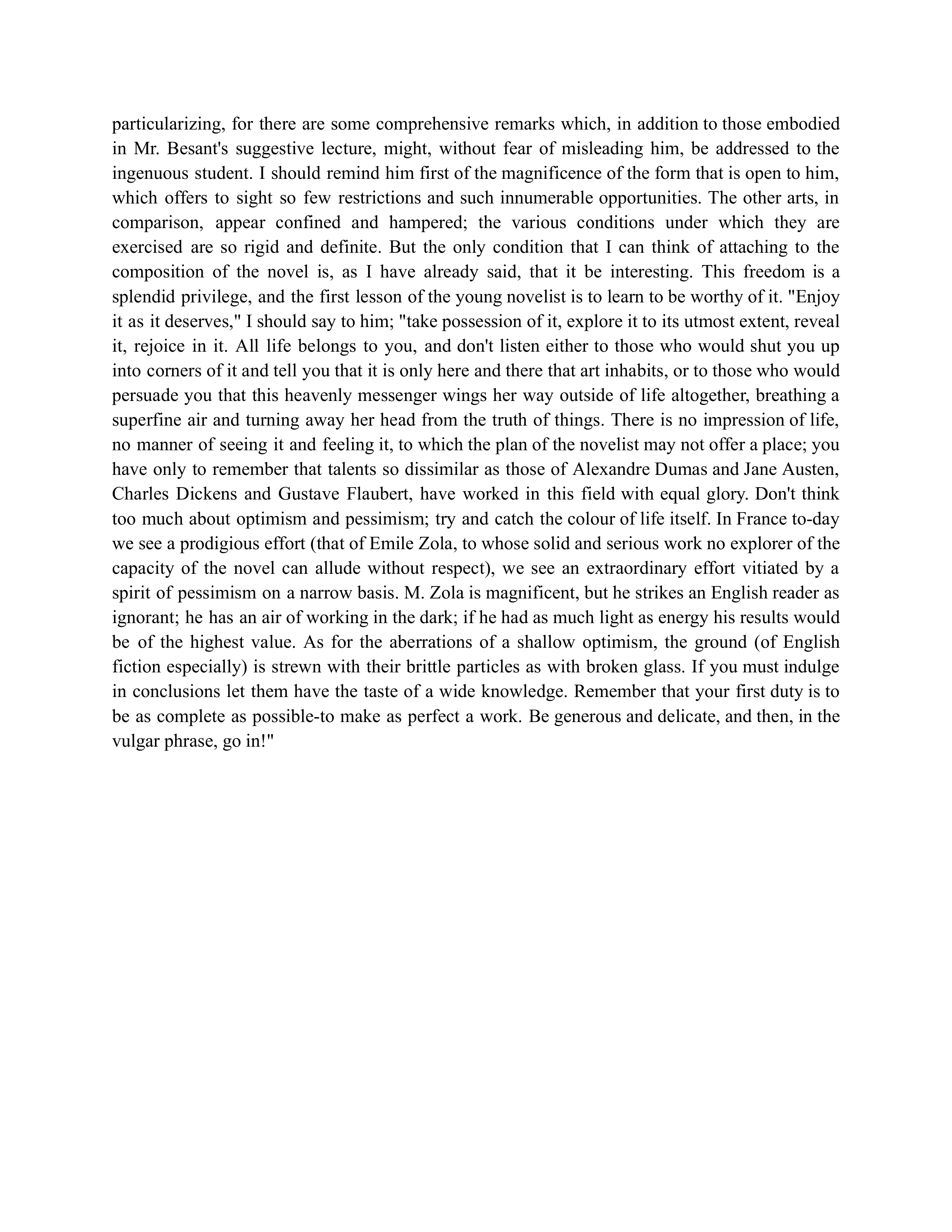 The Art of Fiction Essay — page 14