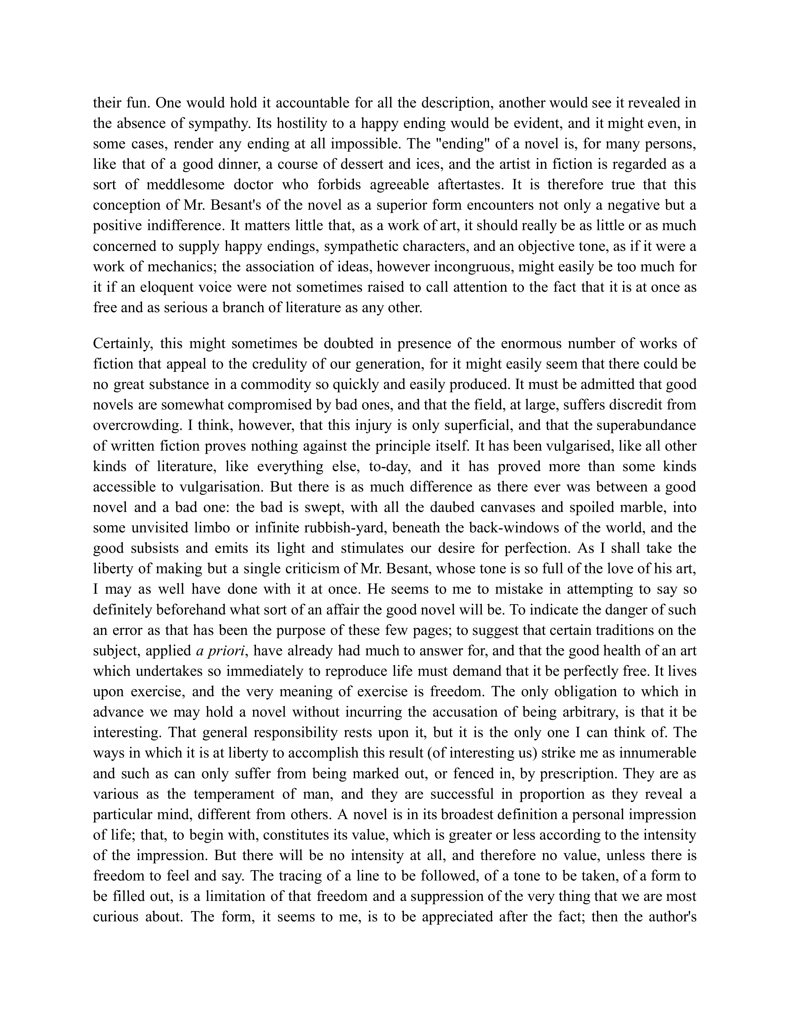 The Art of Fiction Essay — page 4