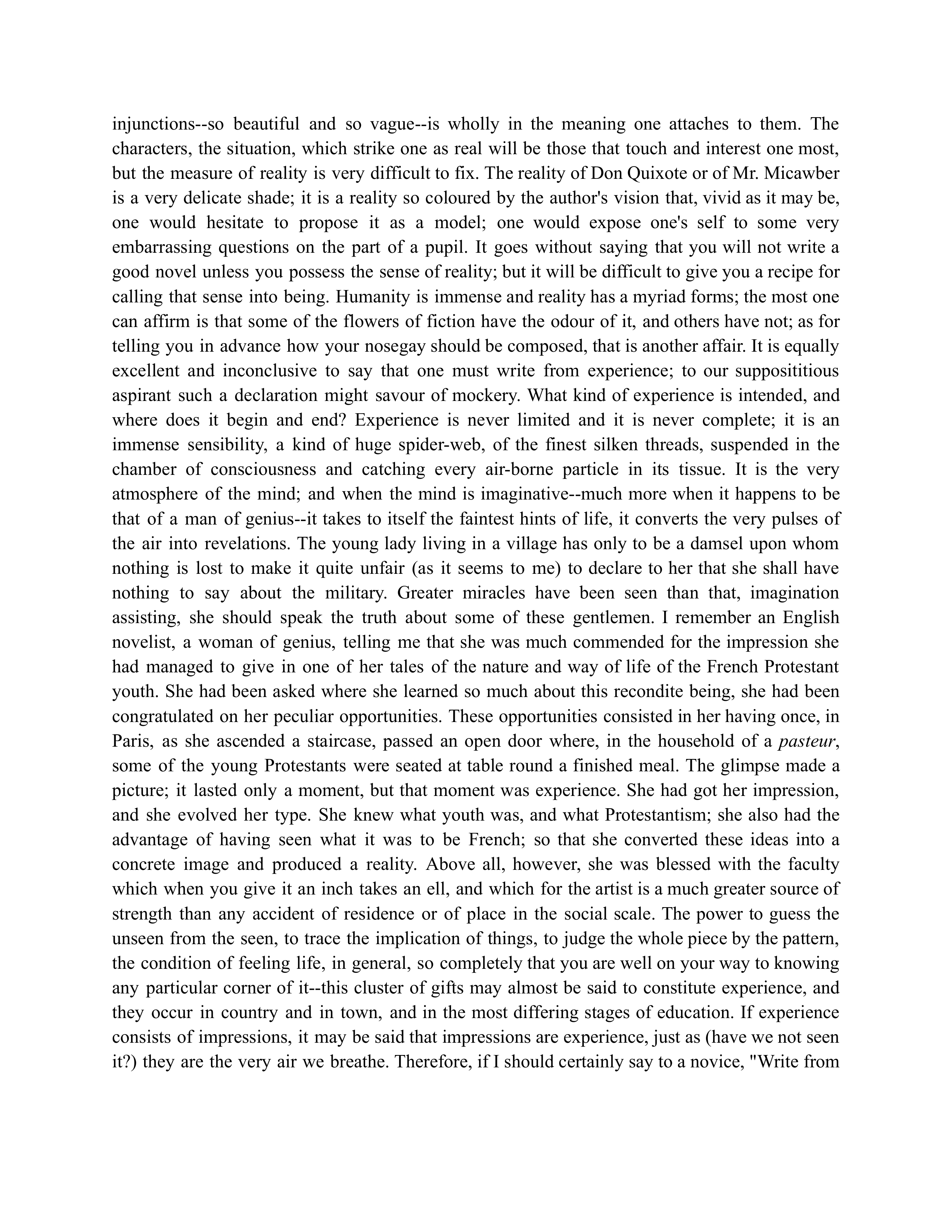 The Art of Fiction Essay — page 6