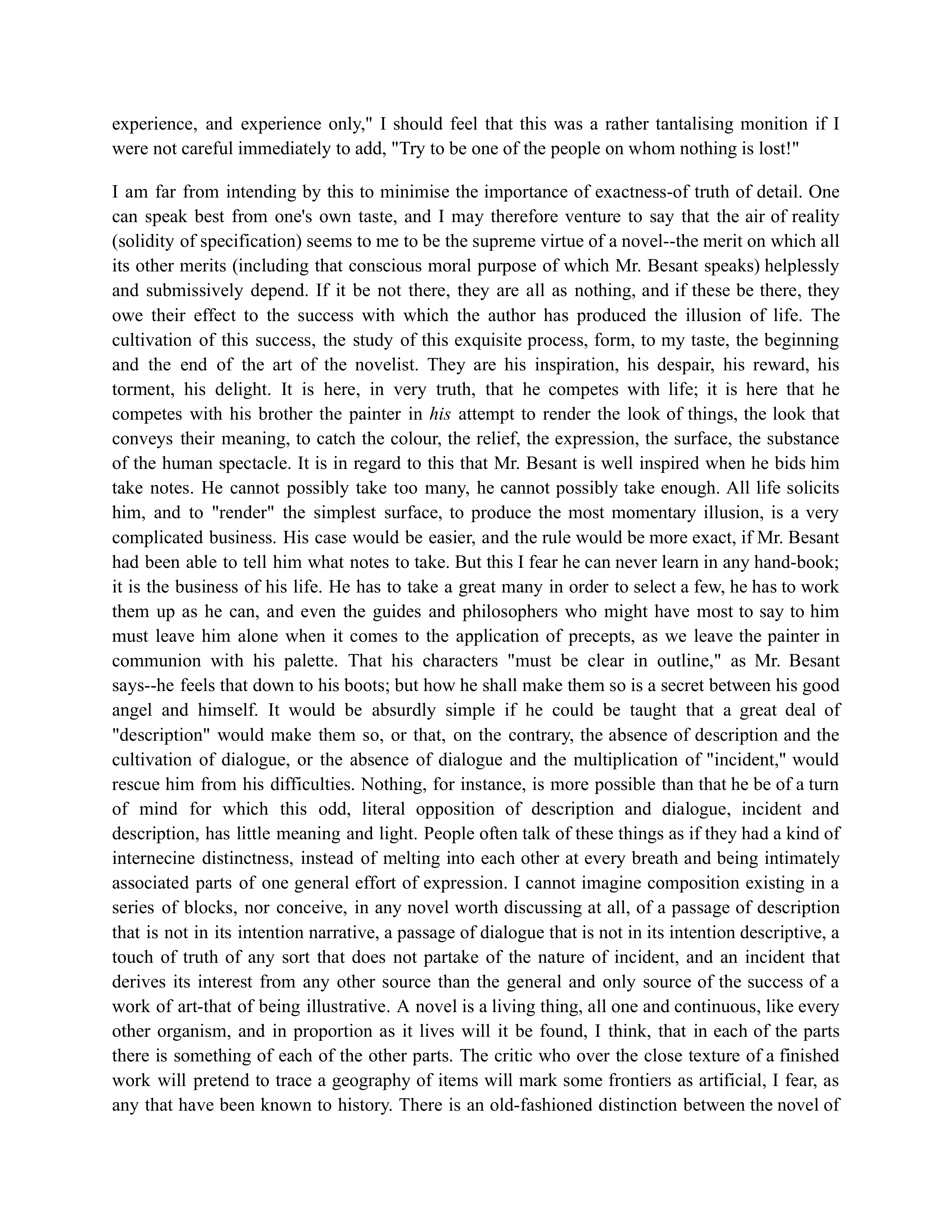 The Art of Fiction Essay — page 7