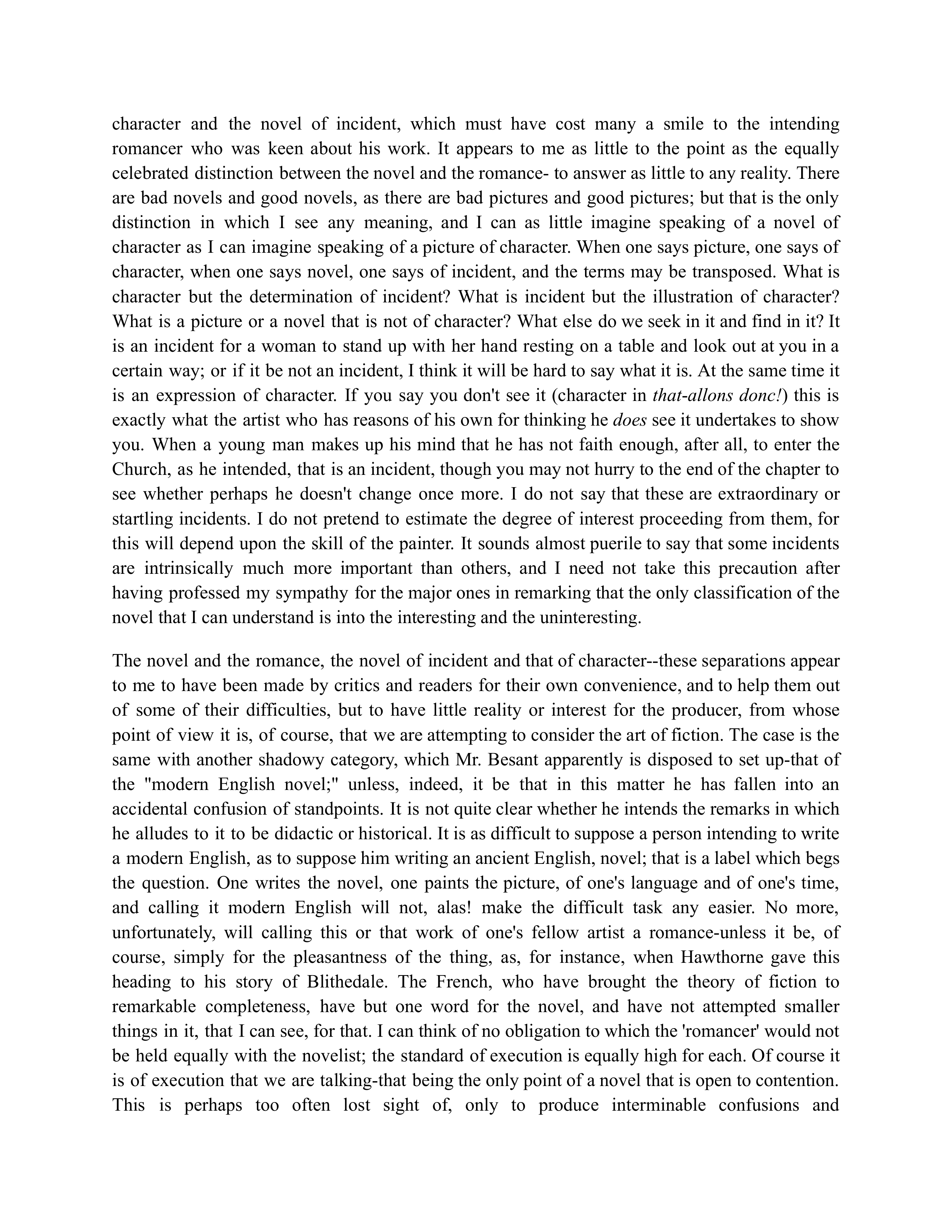 The Art of Fiction Essay — page 8