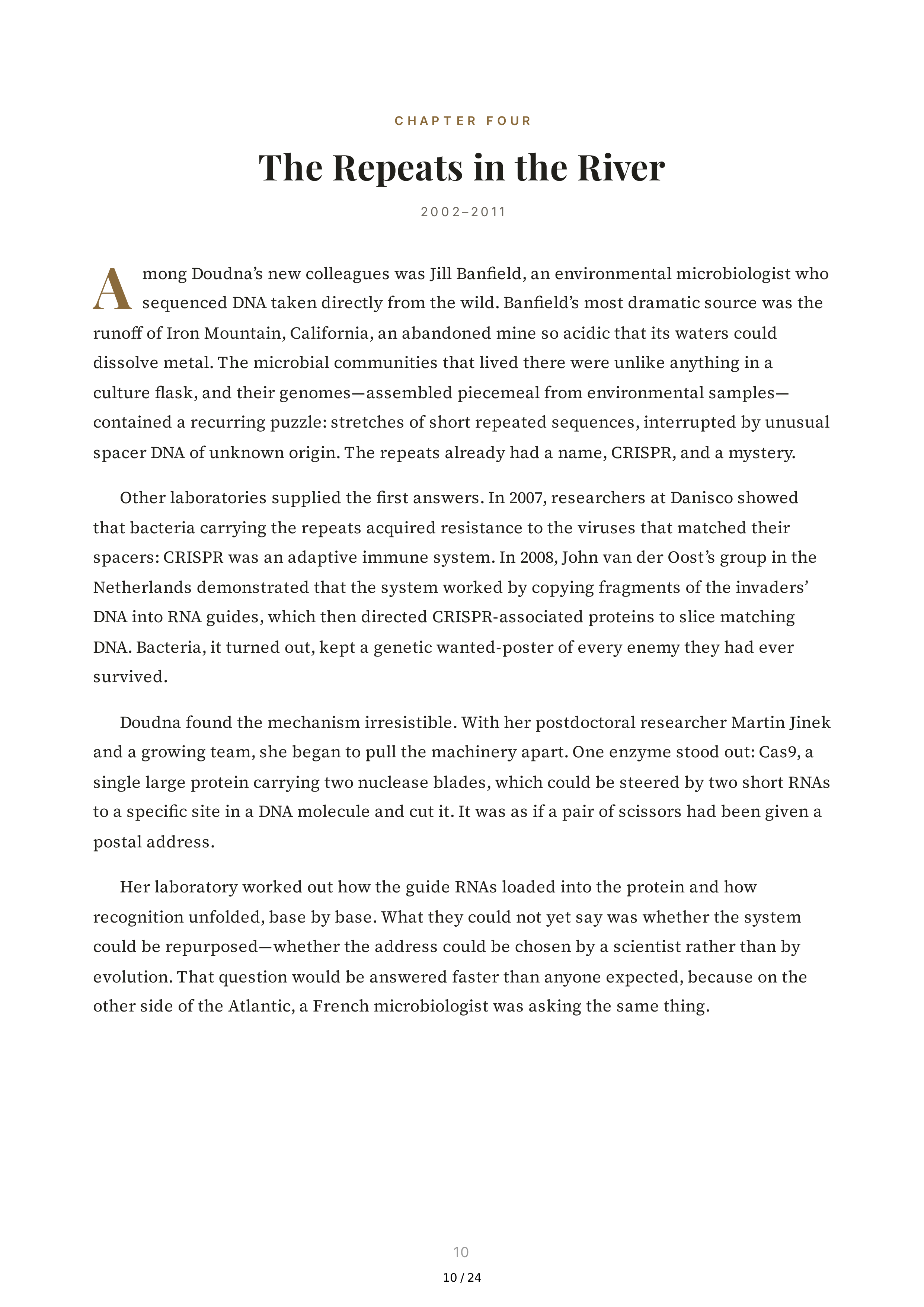The Code Breaker Biography by Walter Isaacson — page 10
