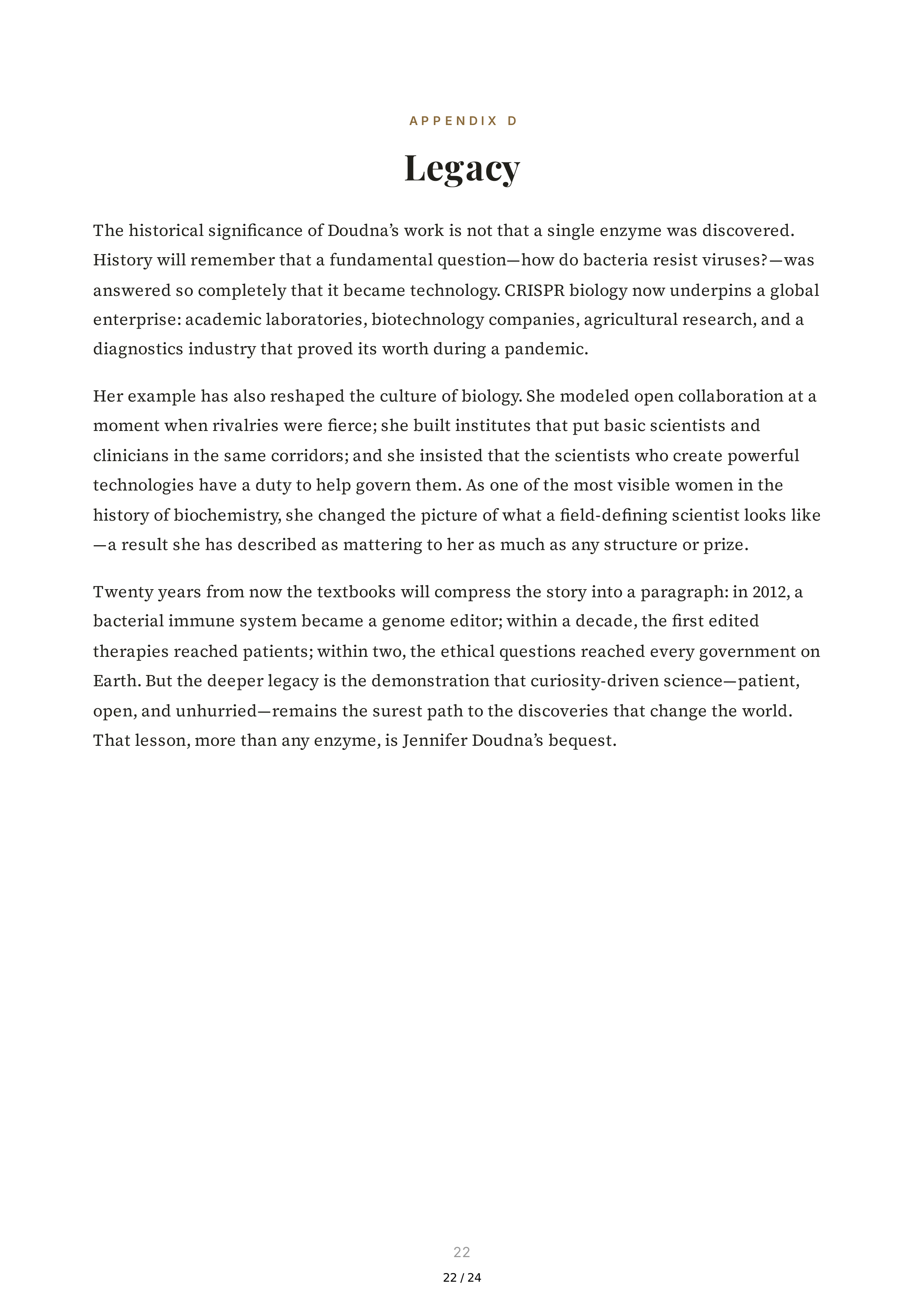 The Code Breaker Biography by Walter Isaacson — page 22