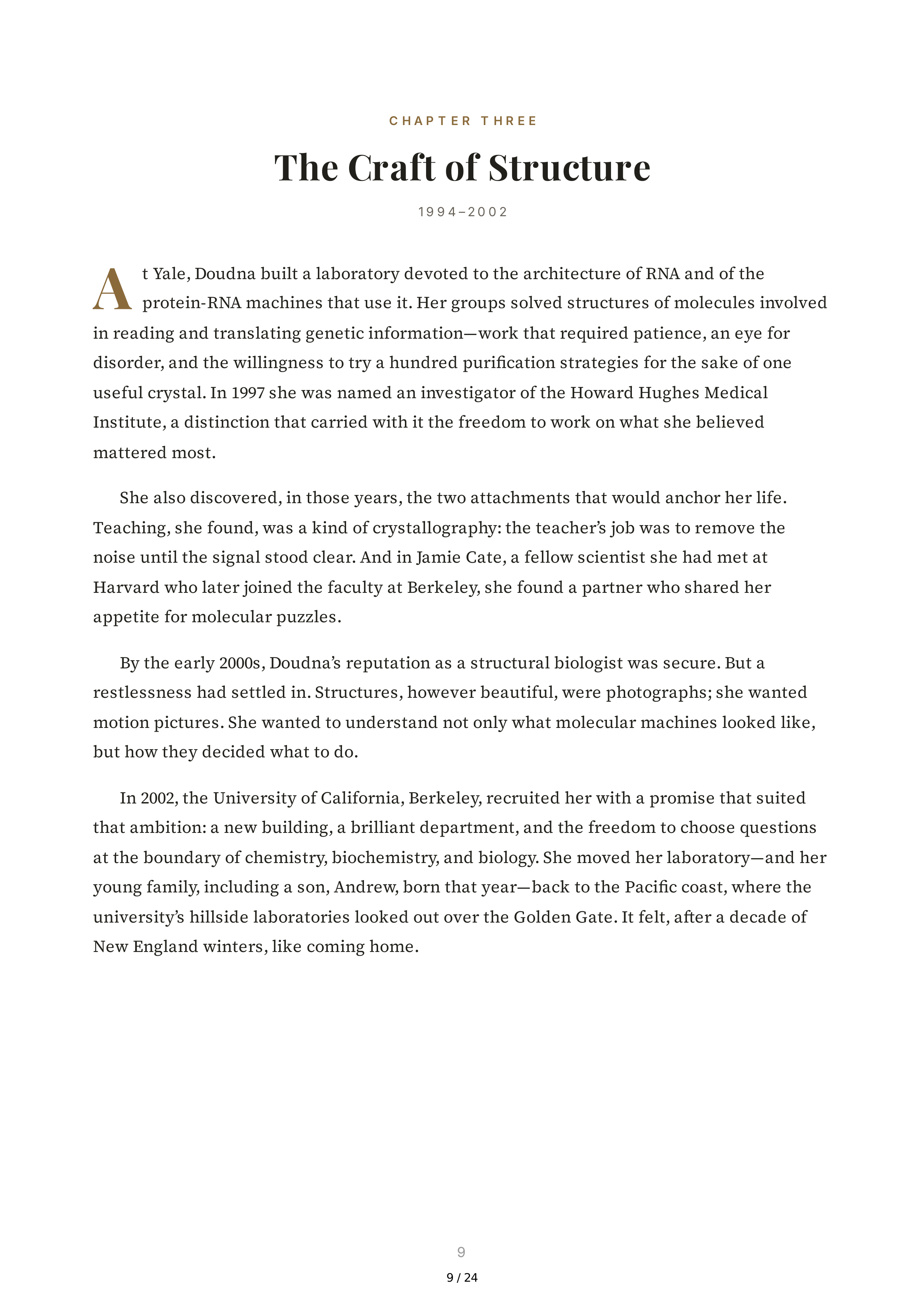 The Code Breaker Biography by Walter Isaacson — page 9