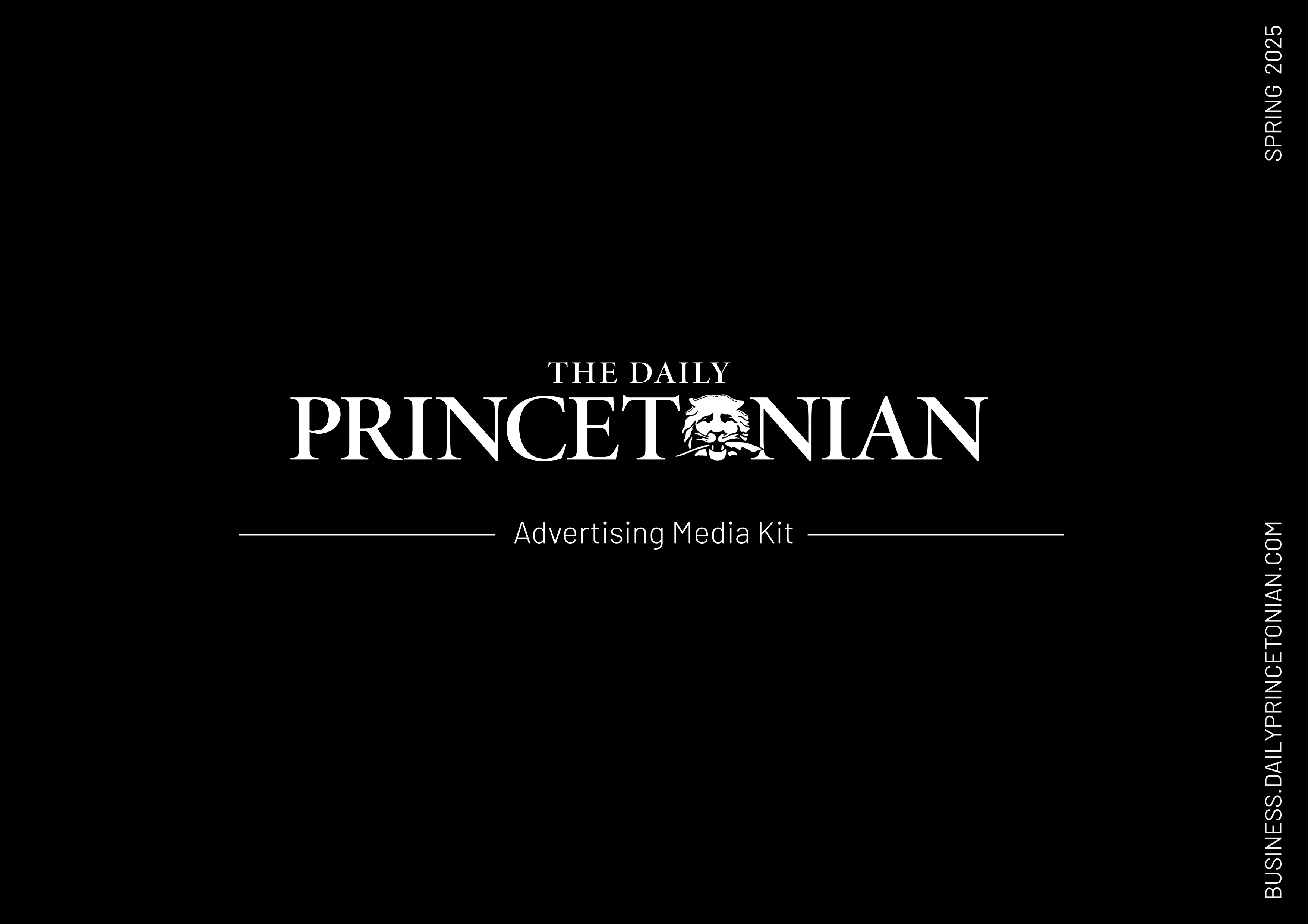 The Daily Princetonian Advertising Media Kit — page 1