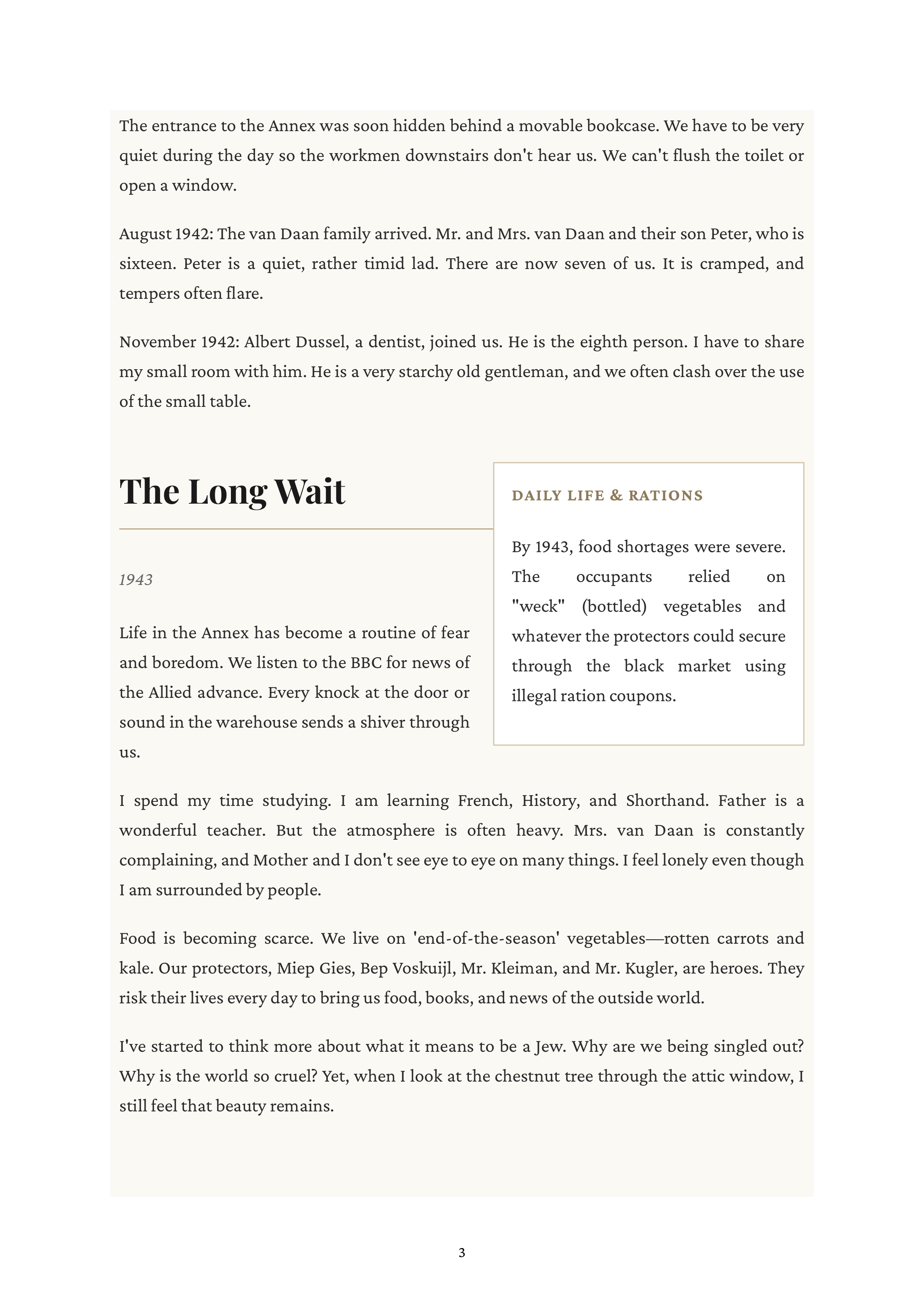 The Diary of a Young Girl by Anne Frank Holocaust Diarist Autobiography — page 3