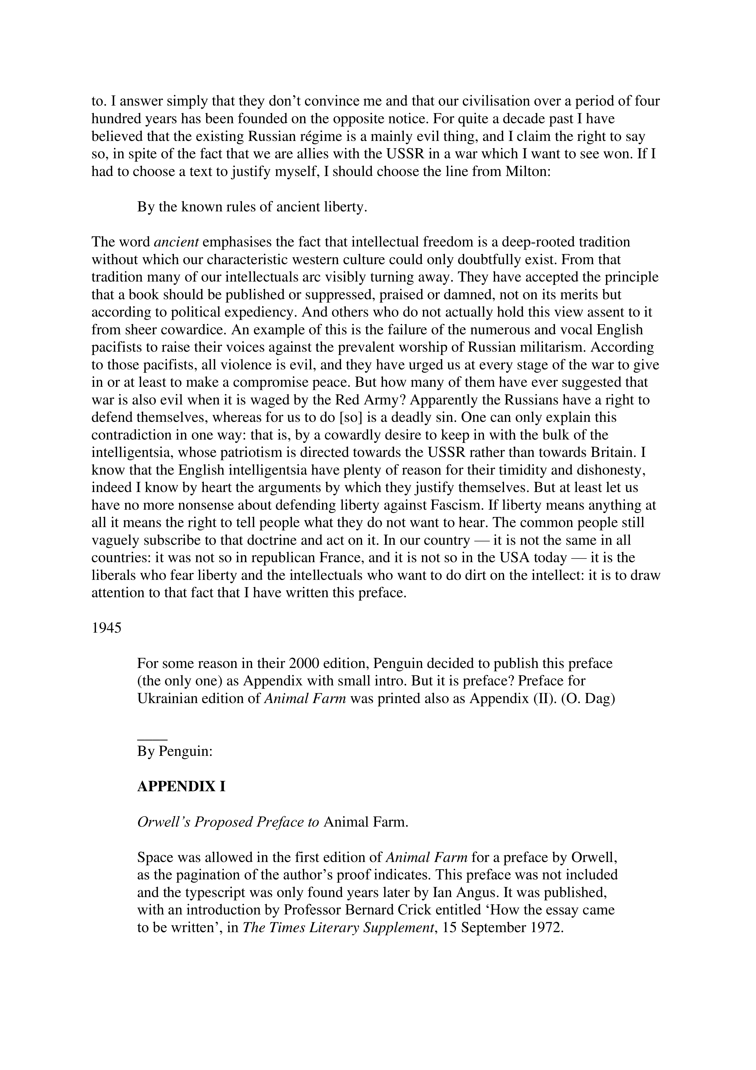 The Freedom of the Press Essay — page 6