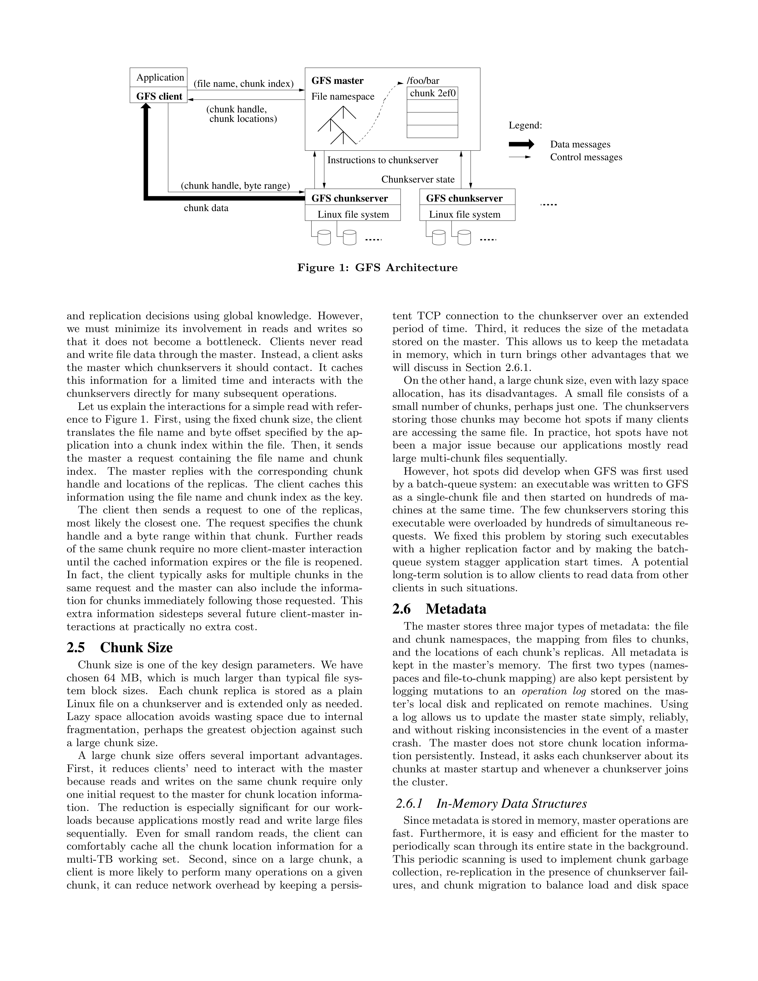 The Google File System Research Paper by Google — page 3
