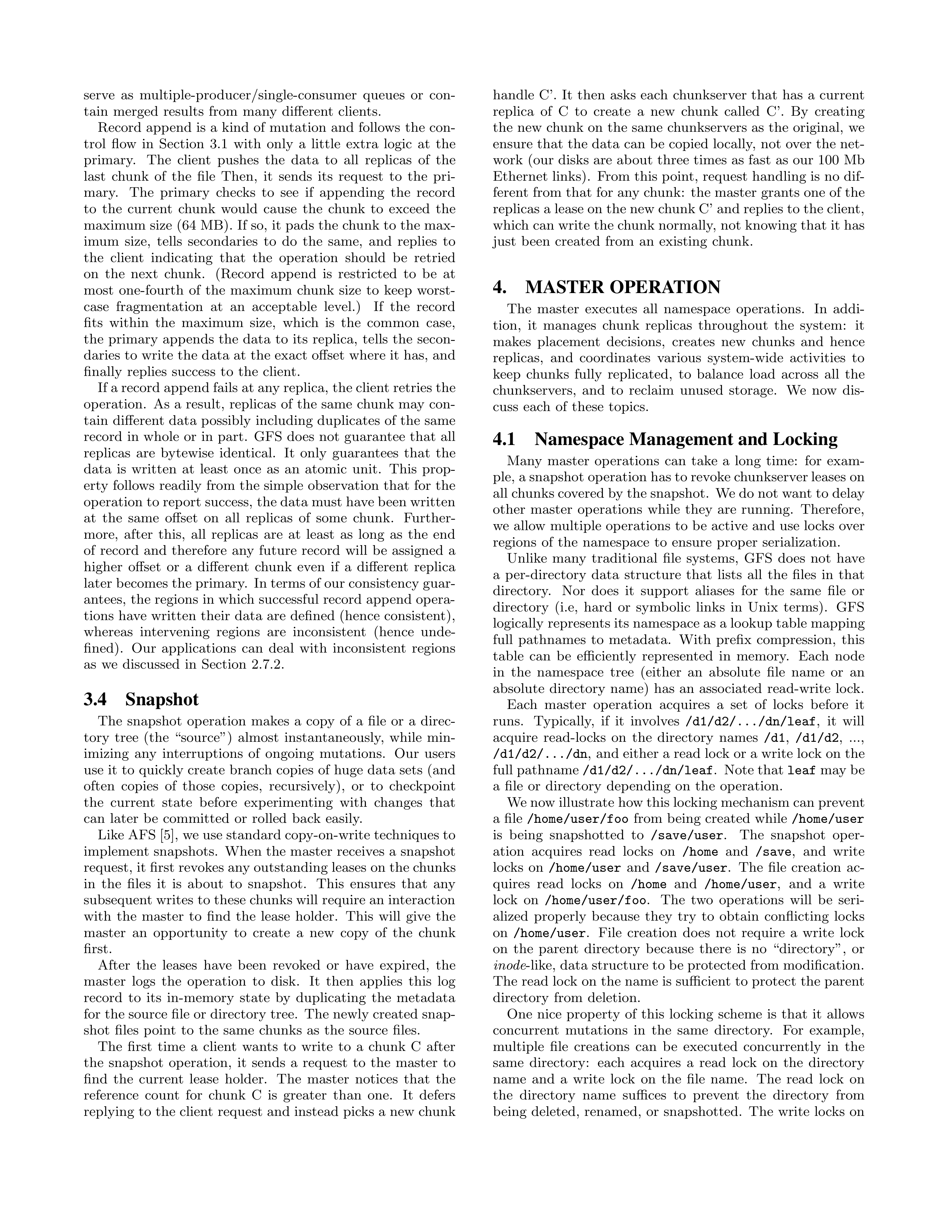 The Google File System Research Paper by Google — page 7
