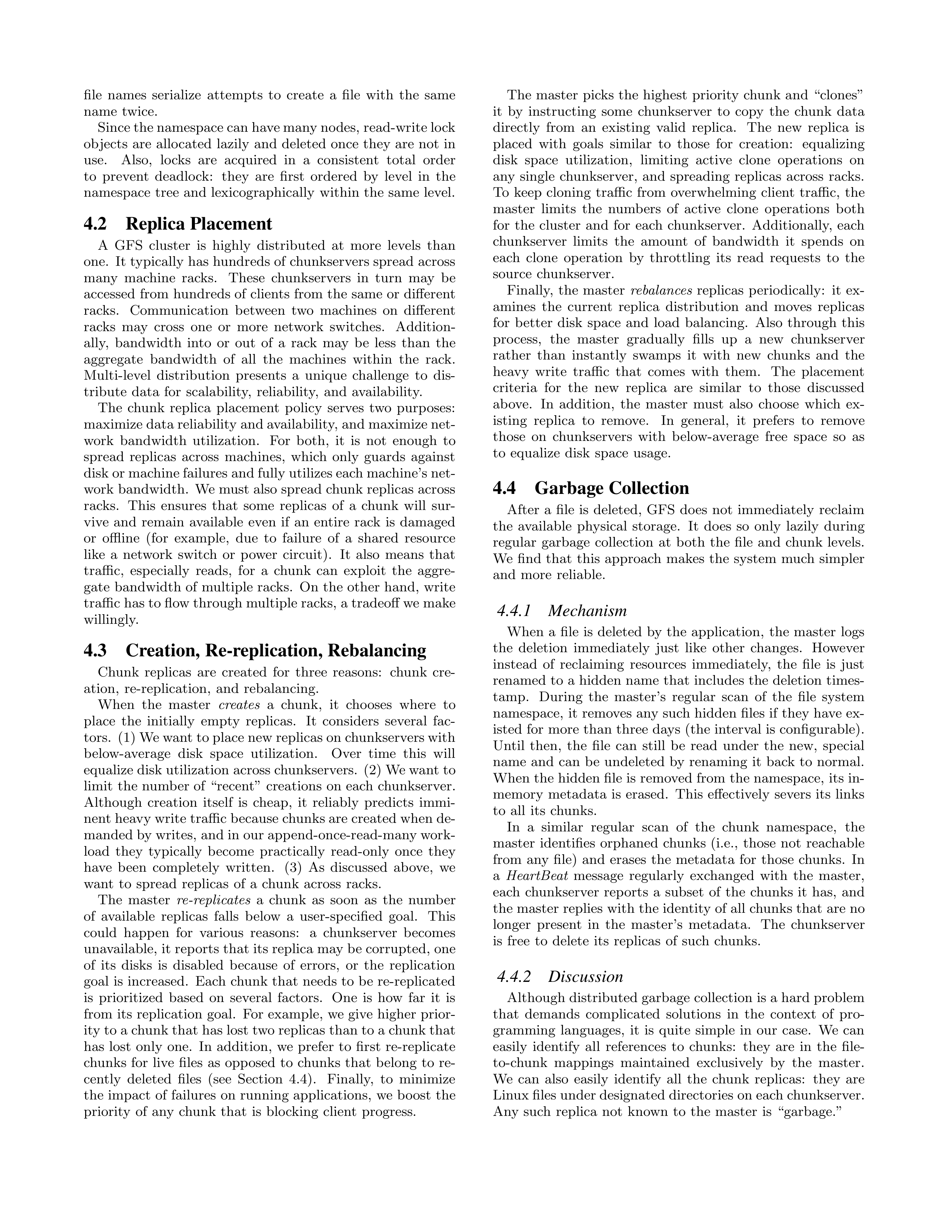 The Google File System Research Paper by Google — page 8