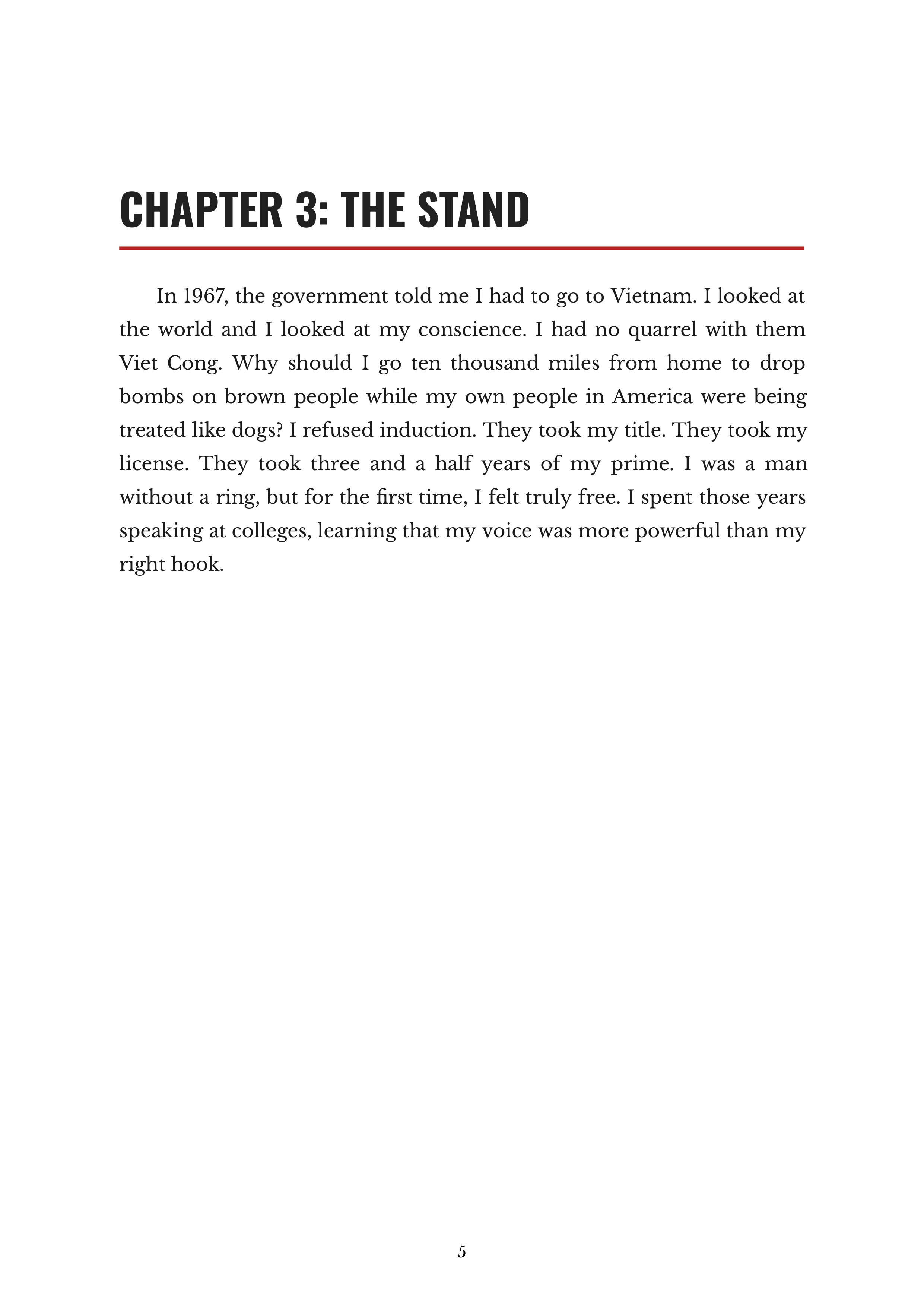 The Greatest My Own Story by Muhammad Ali Boxing Champion Autobiography — page 5