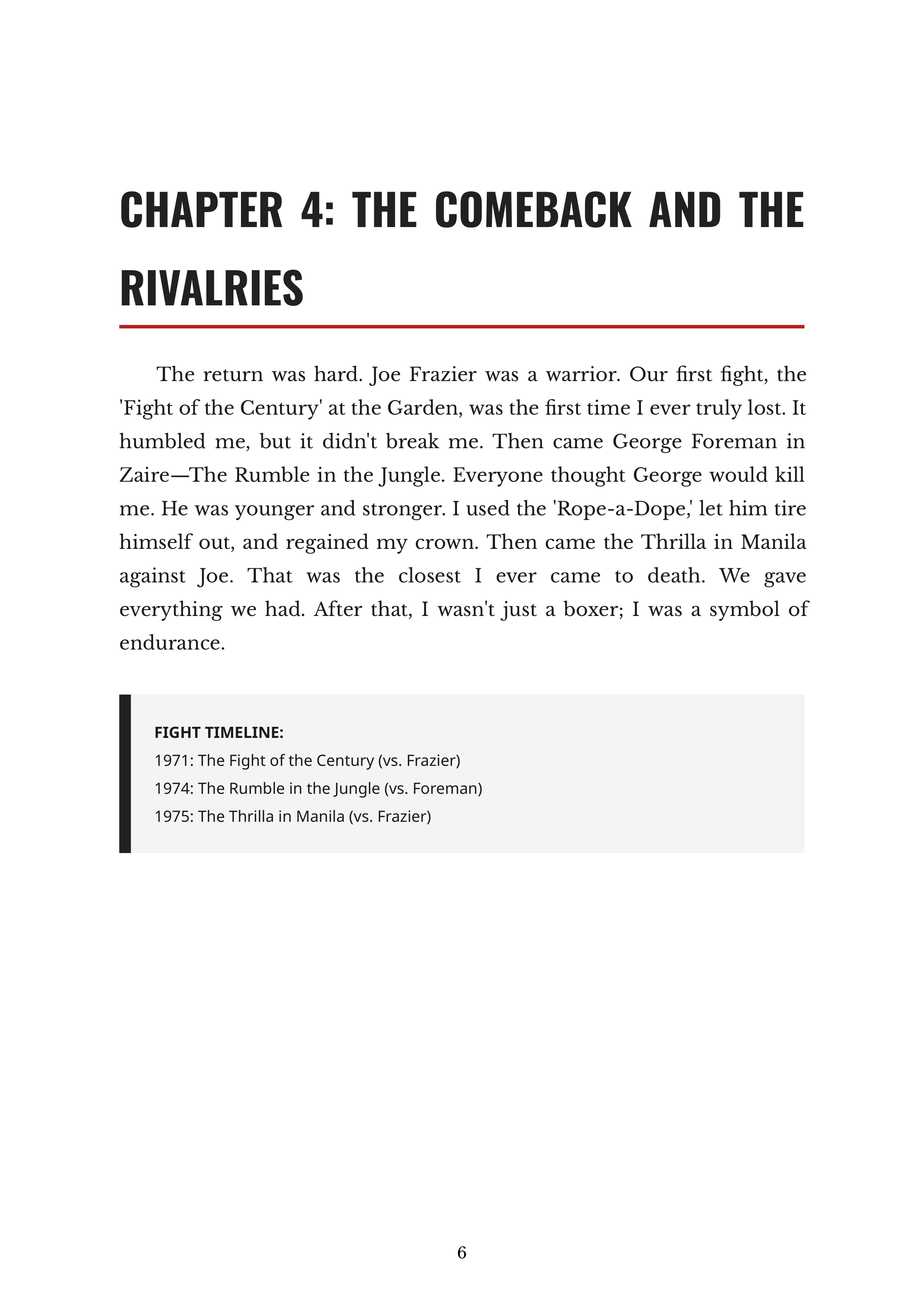 The Greatest My Own Story by Muhammad Ali Boxing Champion Autobiography — page 6