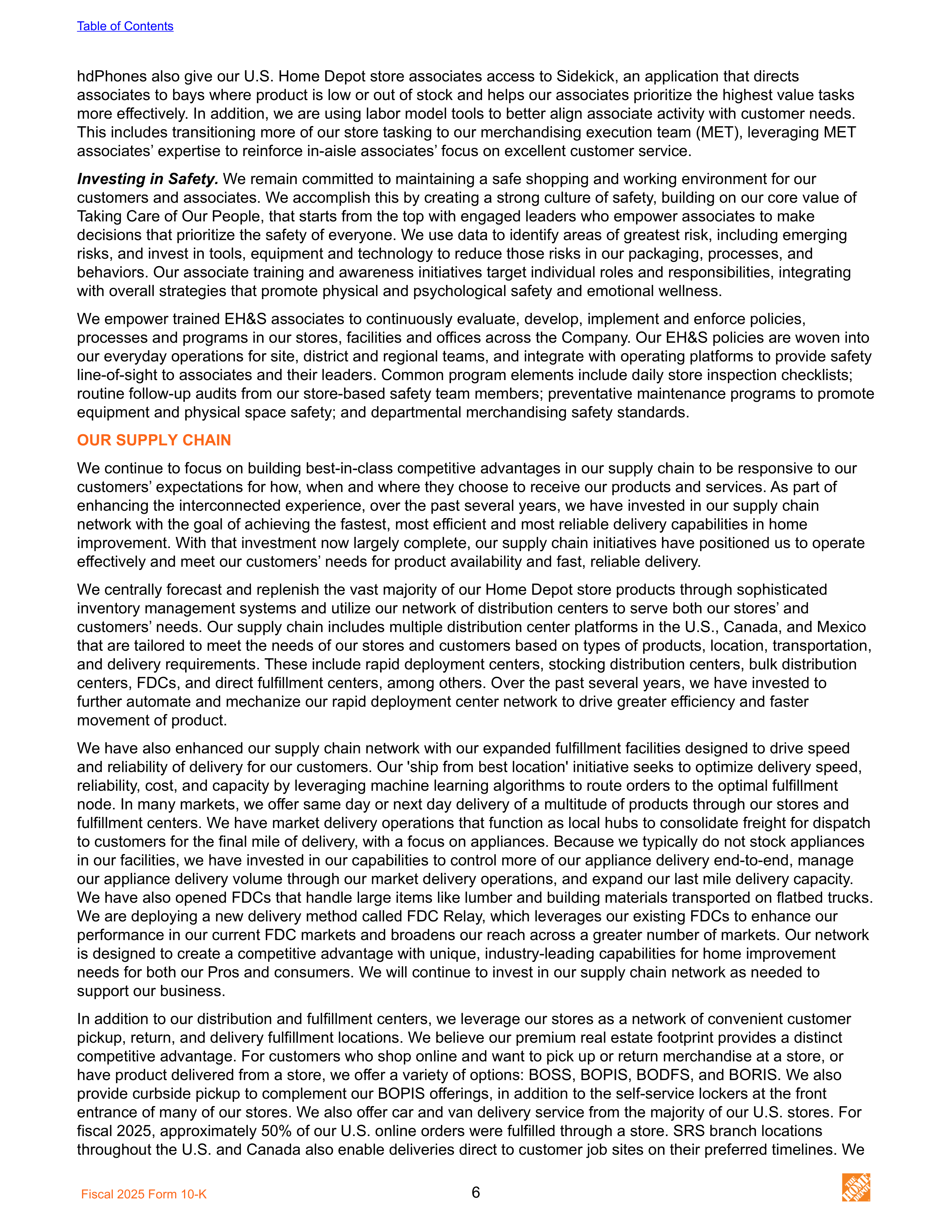 The Home Depot Annual Report — page 14