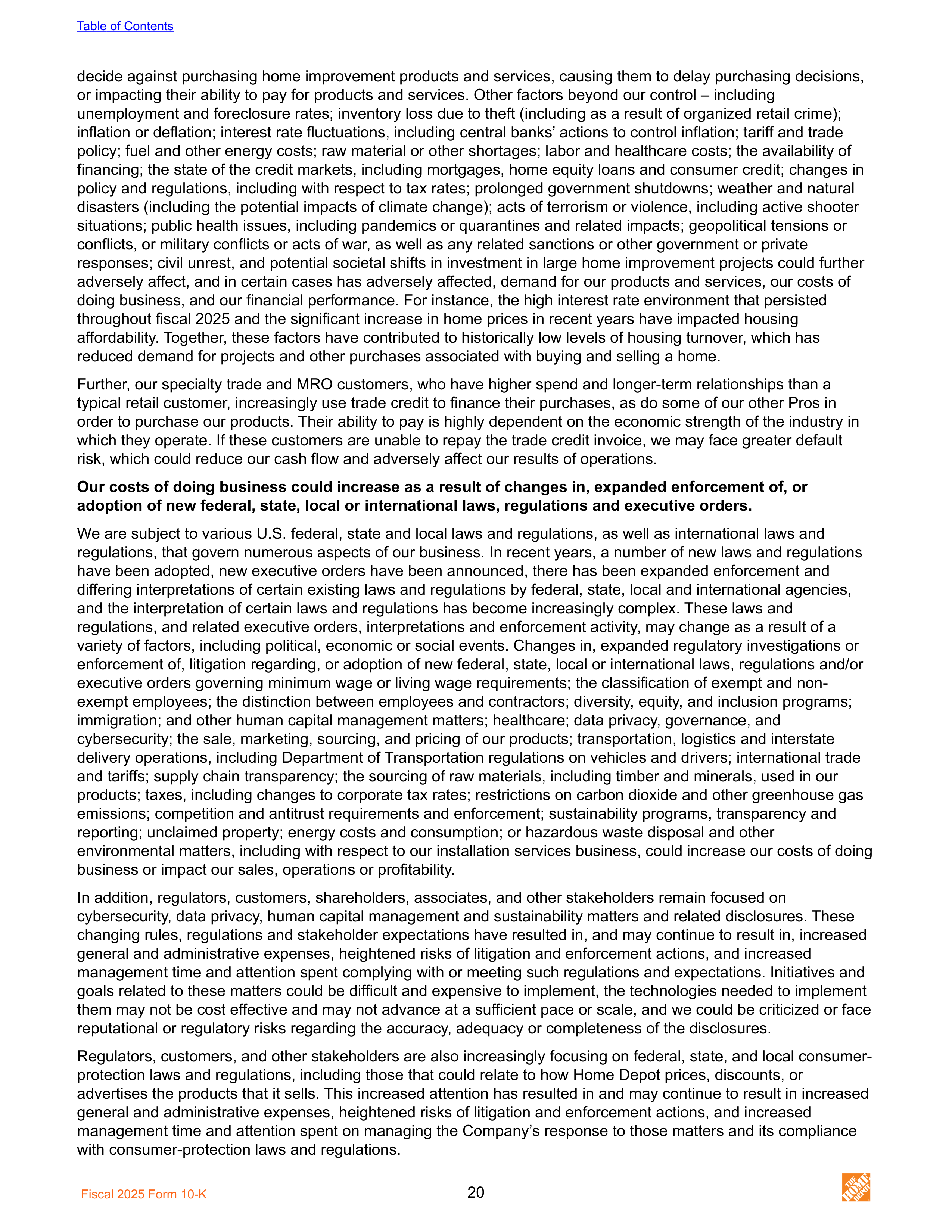 The Home Depot Annual Report — page 28
