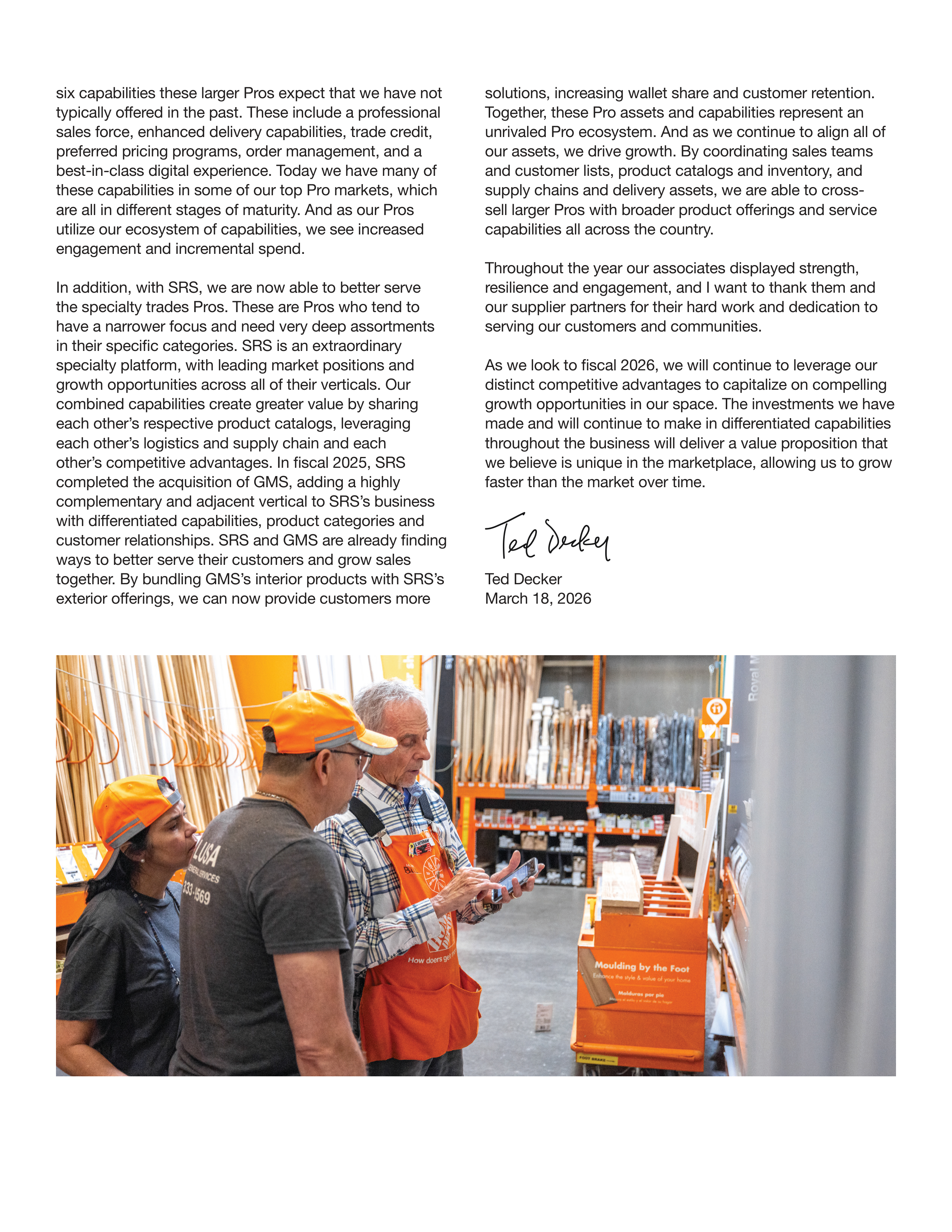 The Home Depot Annual Report — page 4