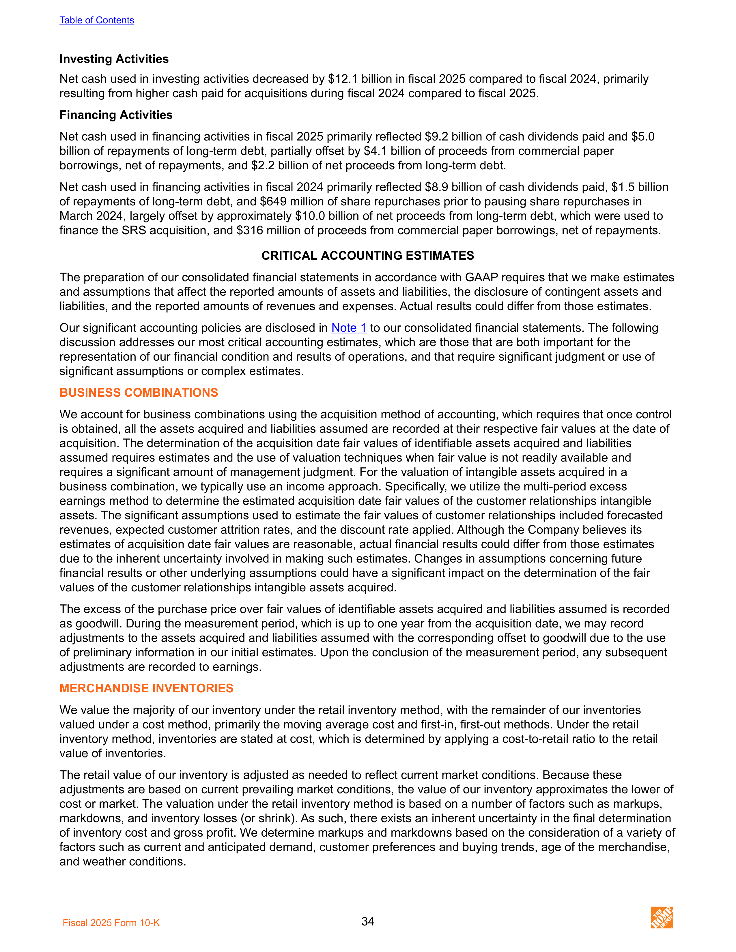 The Home Depot Annual Report — page 42