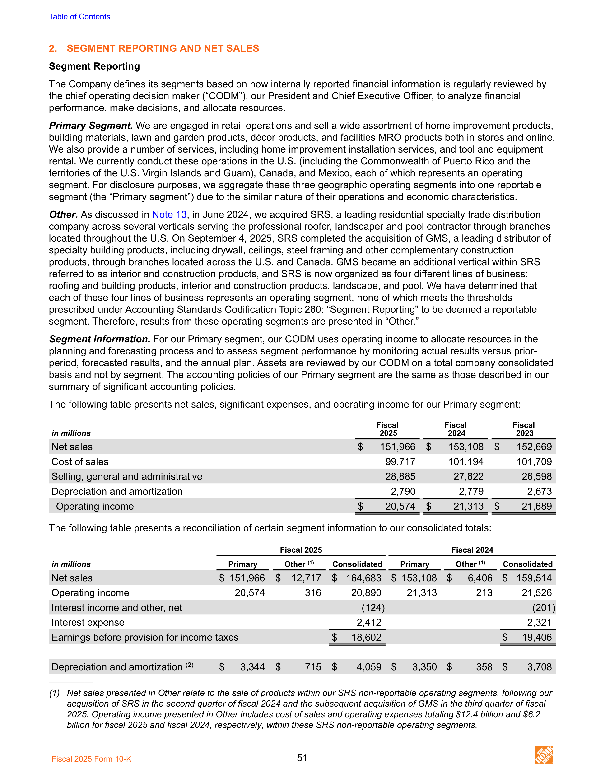 The Home Depot Annual Report — page 59