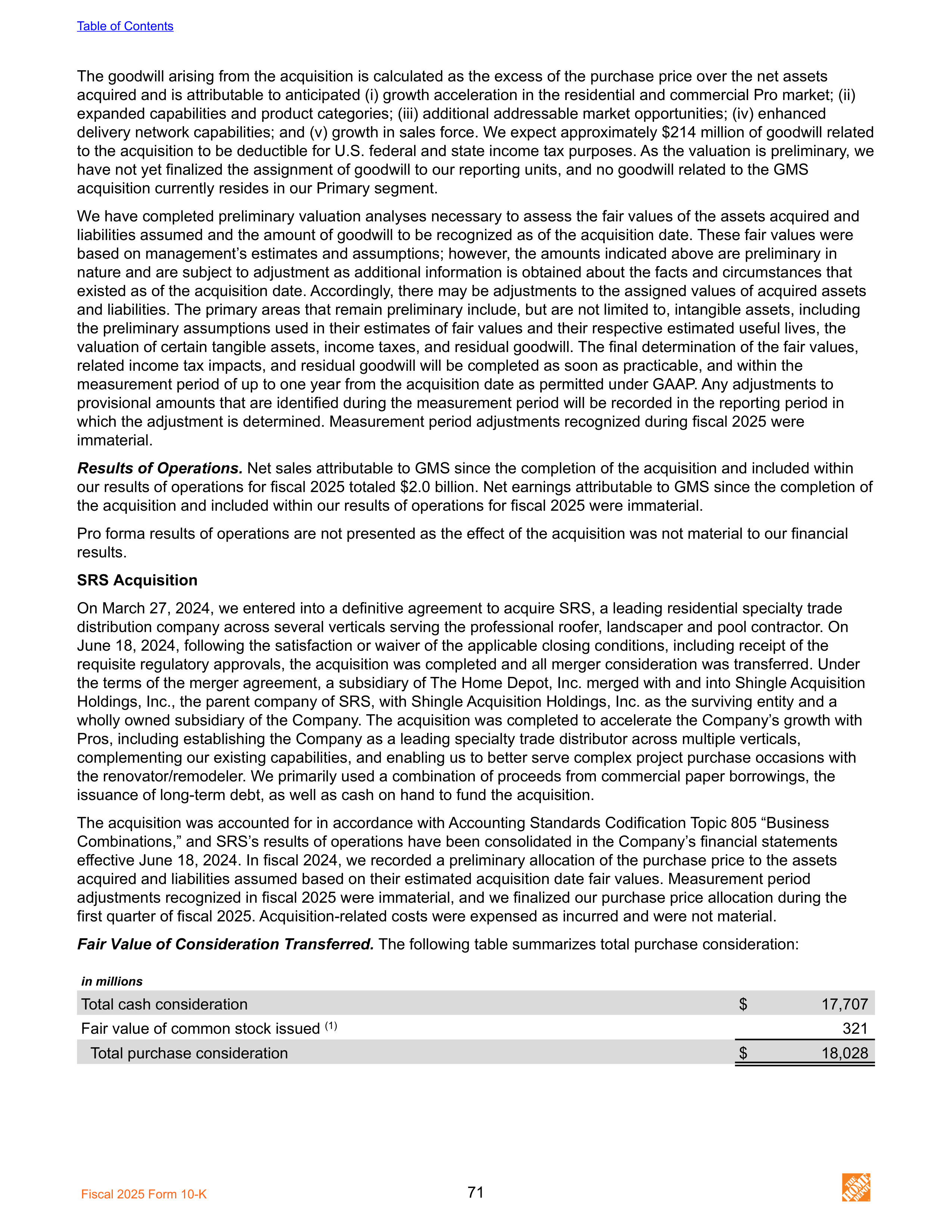 The Home Depot Annual Report — page 79