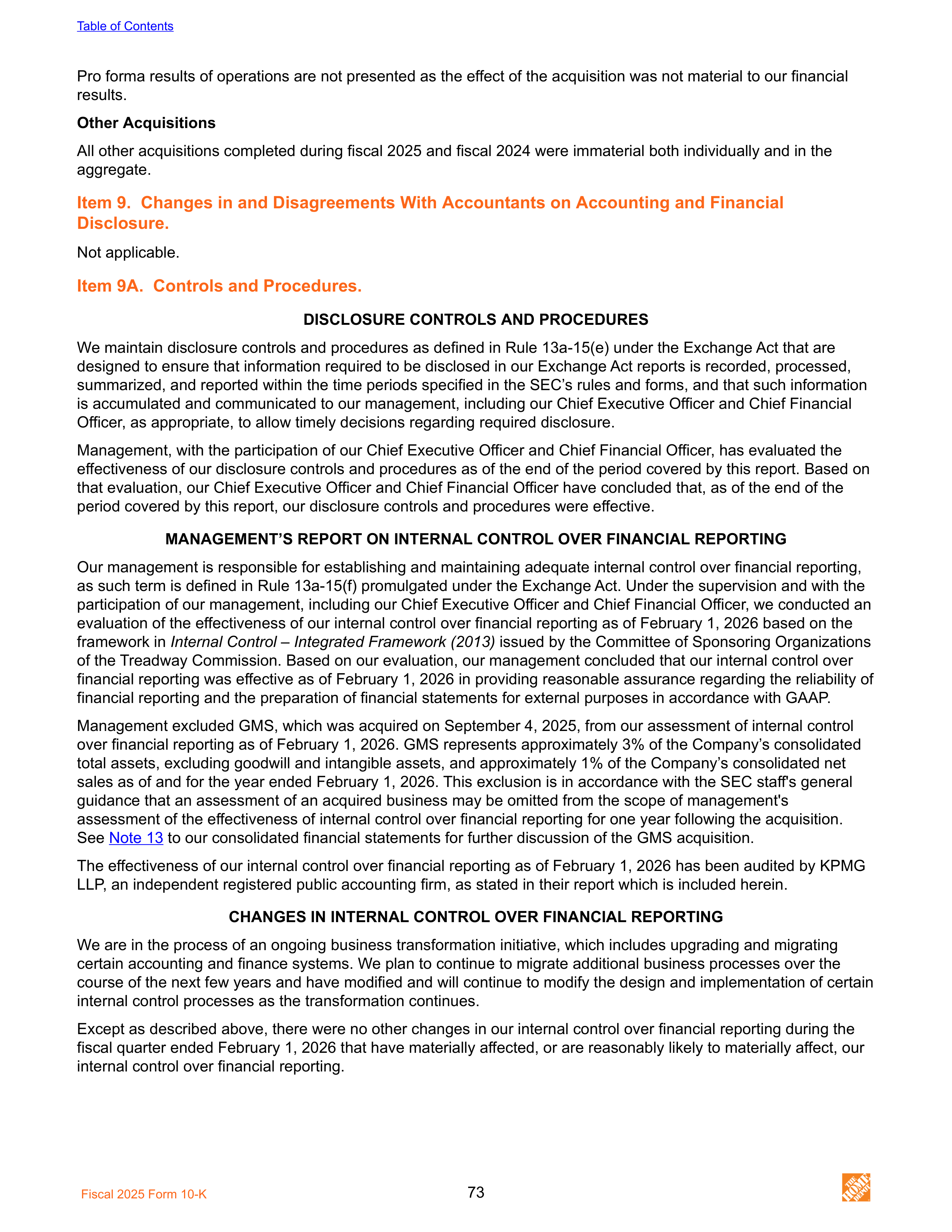 The Home Depot Annual Report — page 81