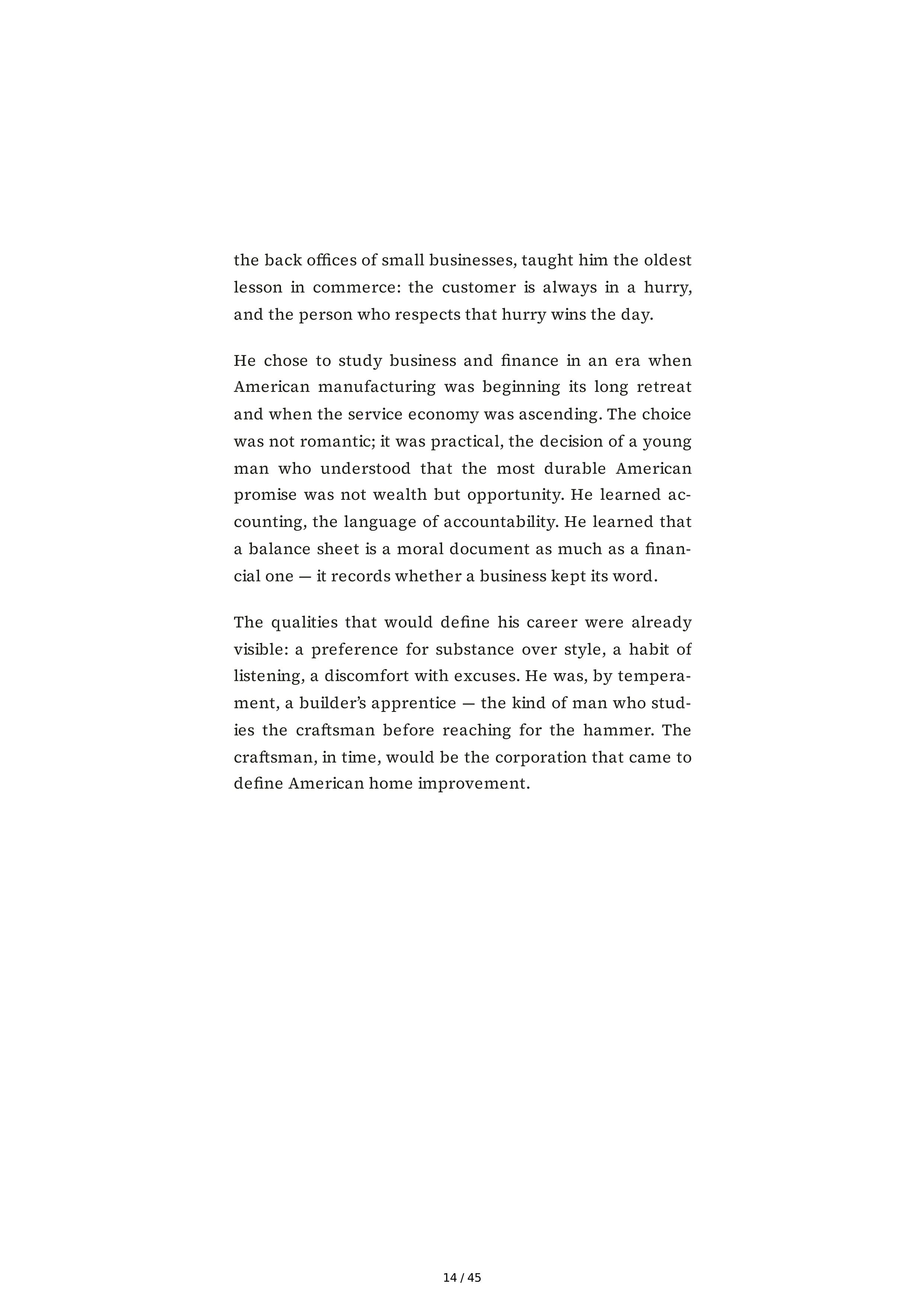 The Home Depot Edward Ted Decker Biography — page 14